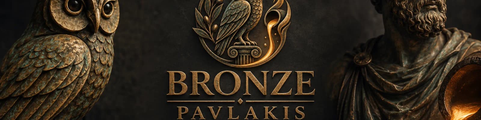 Bronze Pavlakis banner