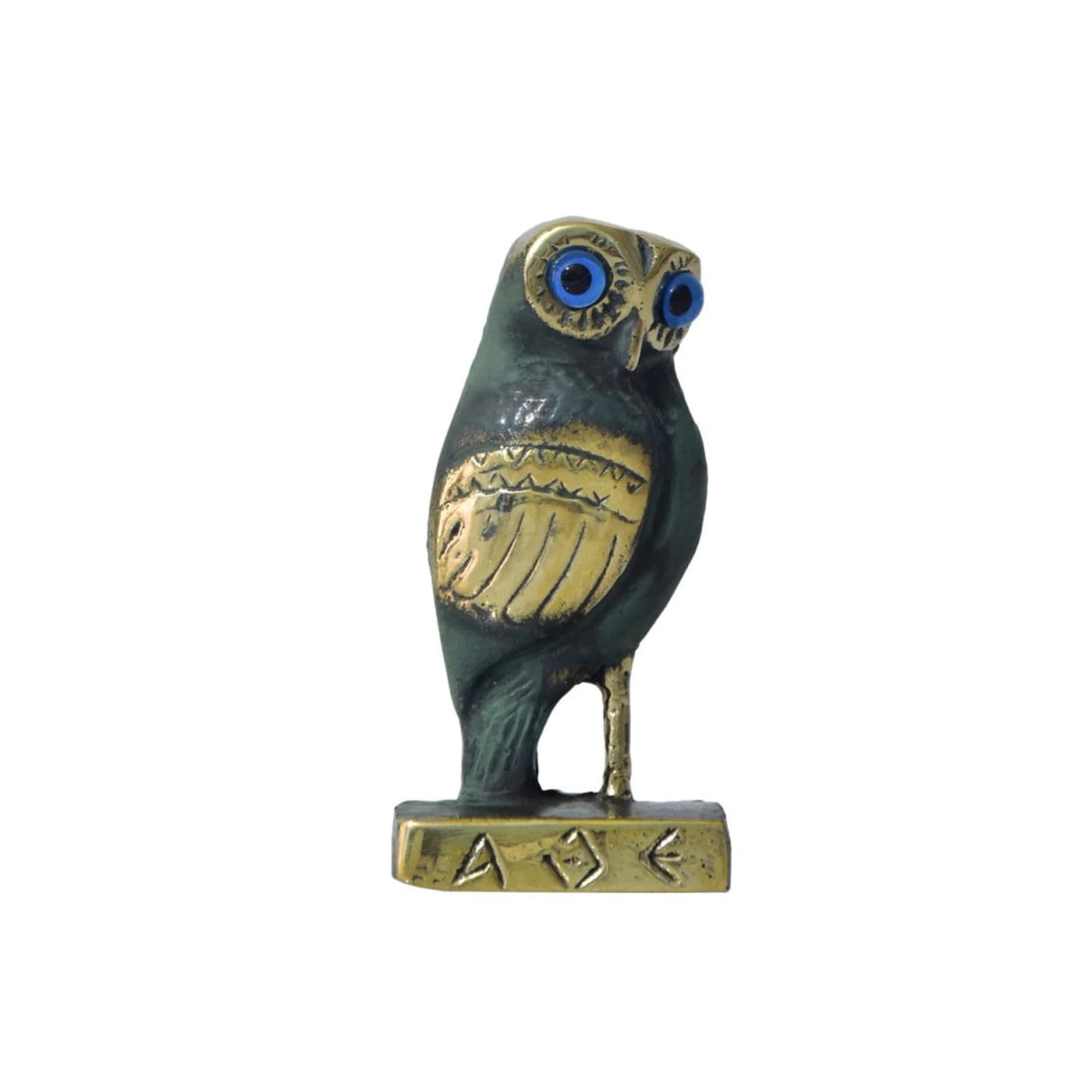 Owl Statue B on Base