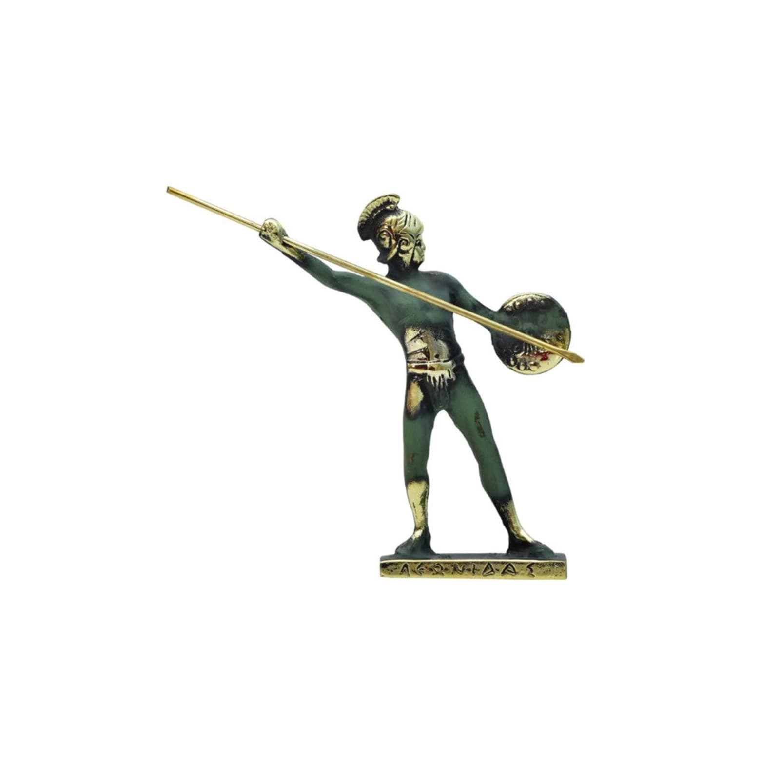 Leonidas with Shield Statue