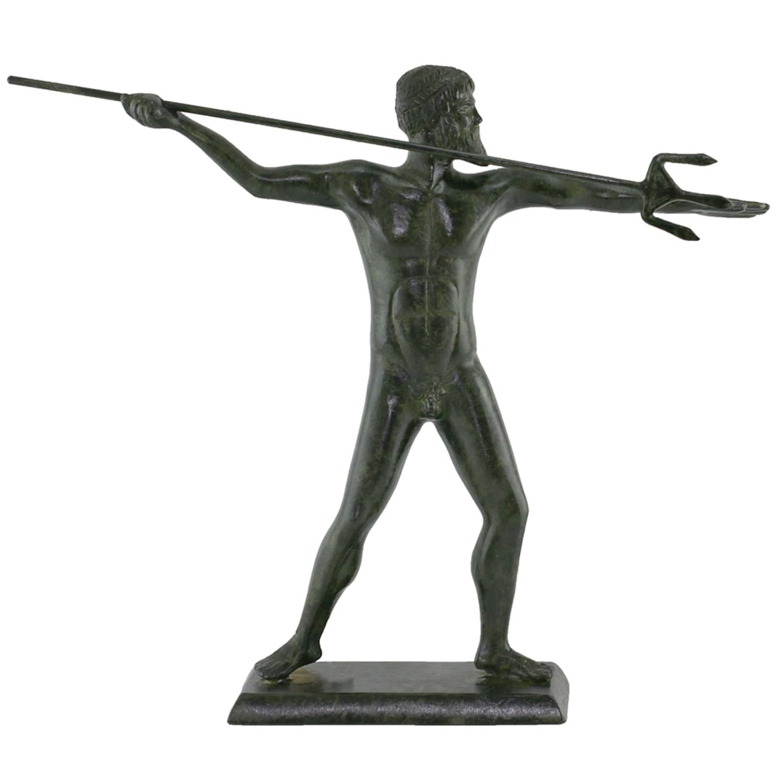 ArtGreka Poseidon Raising His Trident Solid Sculpture — product image 1 of 2