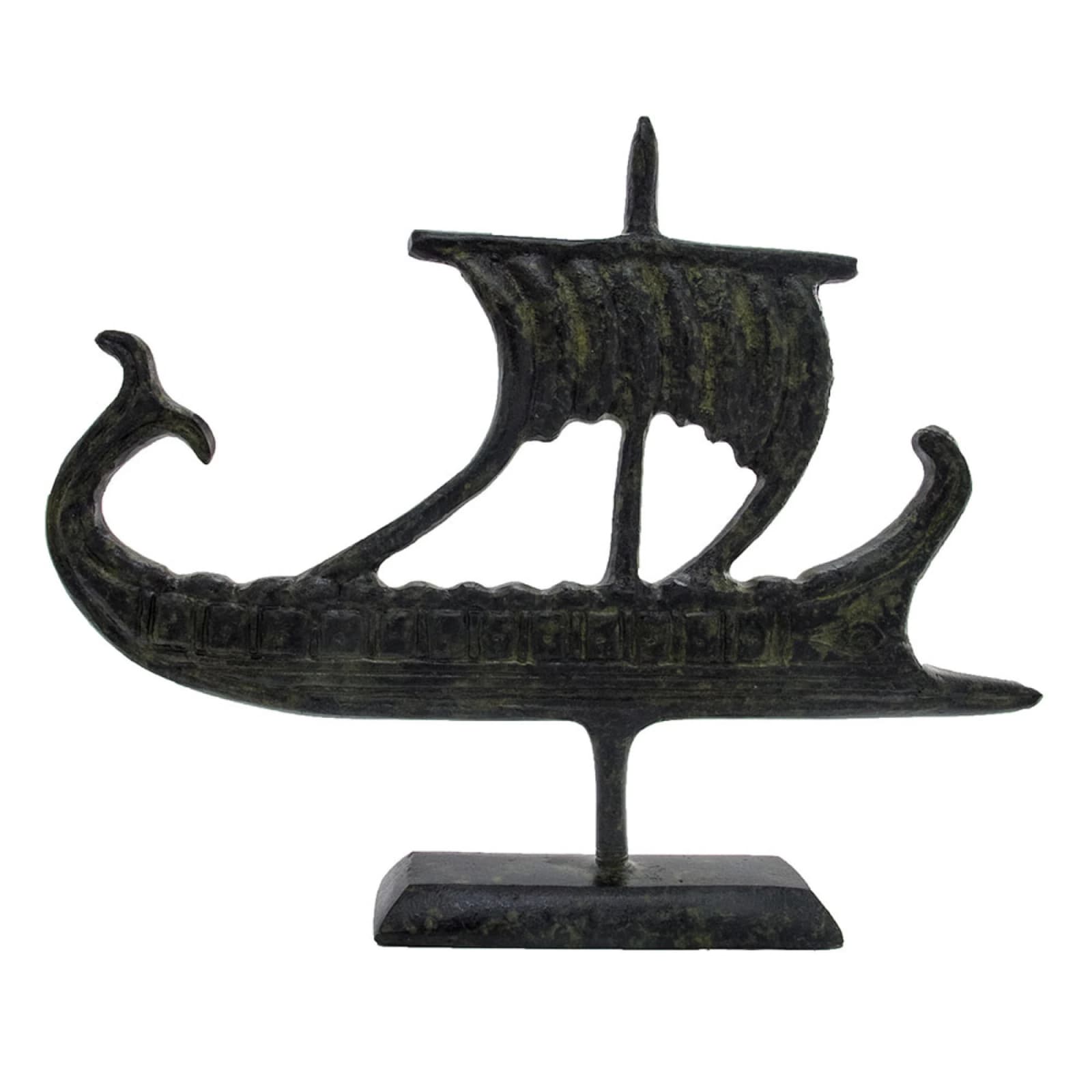 ArtGreka Flat Ancient Greek Trireme Sculpture — product image 1 of 3