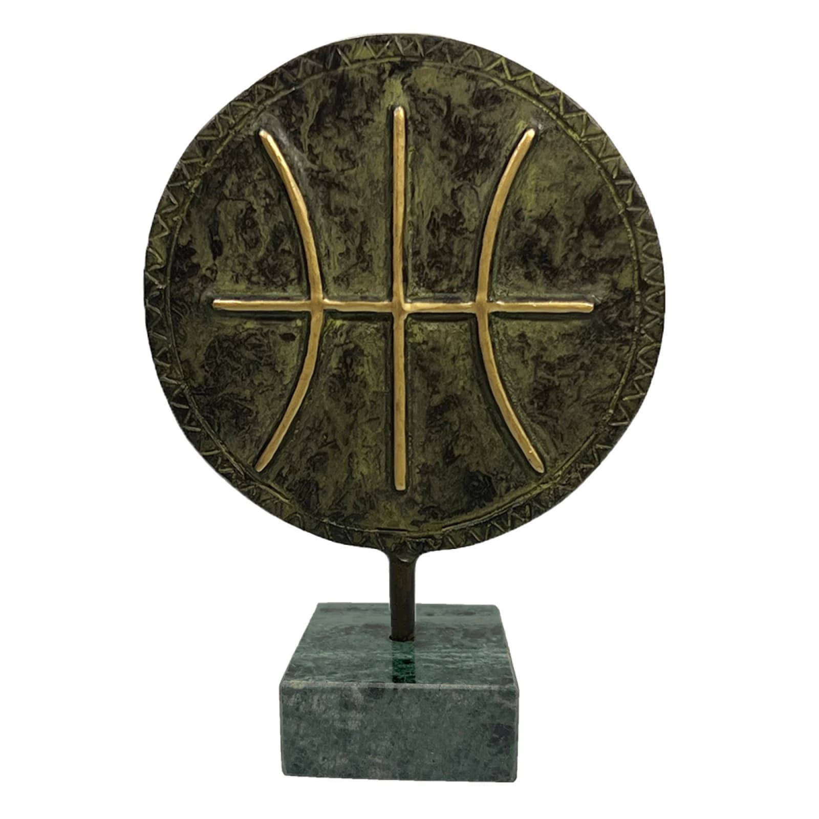 ArtGreka Shield with Delphic Epsilon Sculpture — product image 1 of 1