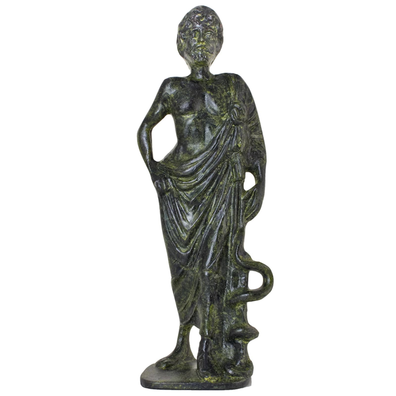 ArtGreka Asclepius Solid Bronze Sculpture — product image 1 of 3
