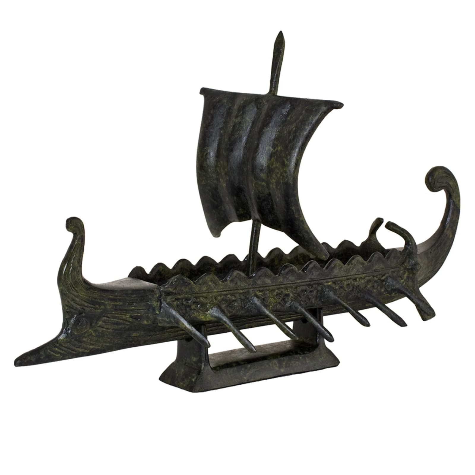 ArtGreka Small Ancient Greek Trireme Bronze Sculpture — product image 1 of 3