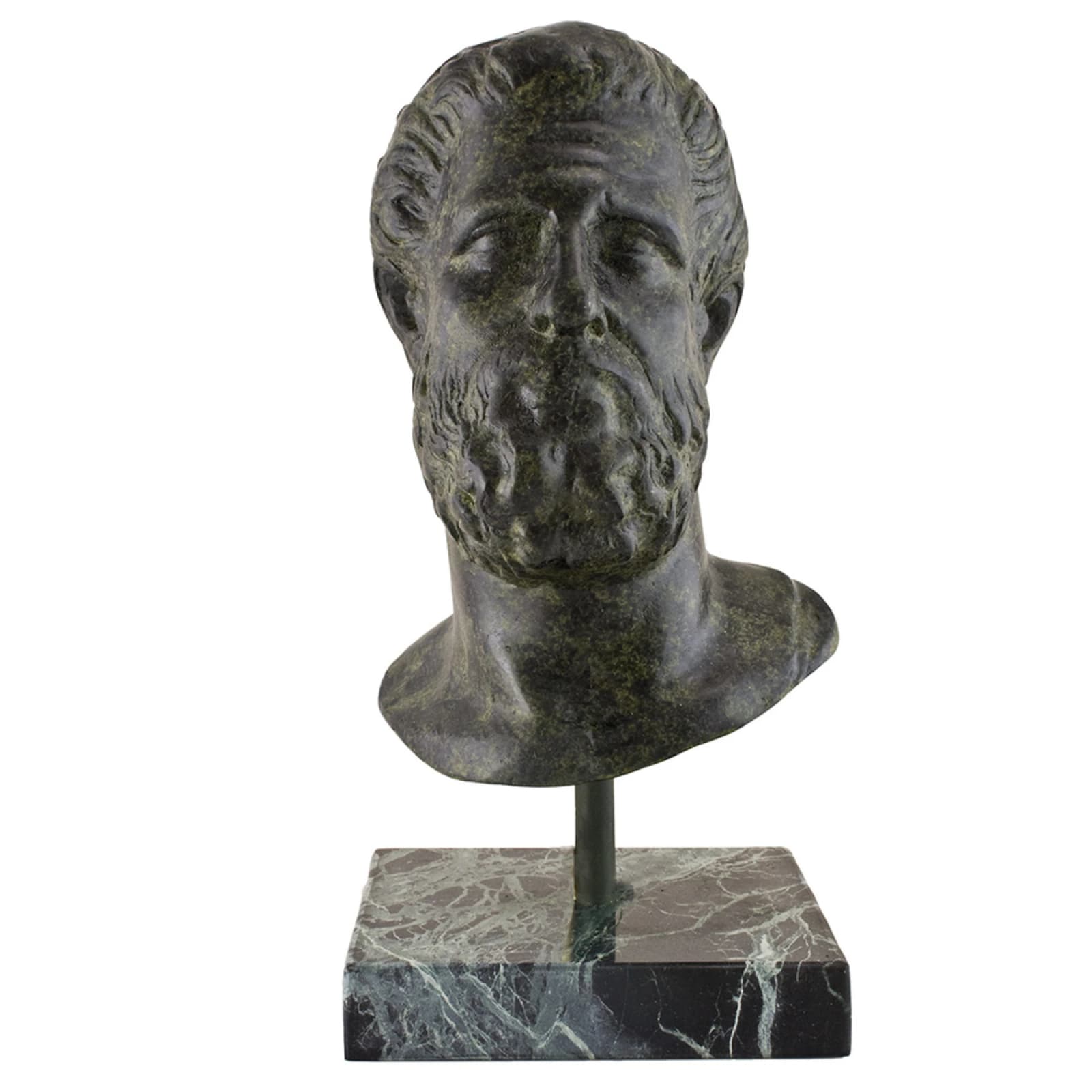 ArtGreka Head of Hippocrates Bronze Sculpture — product image 1 of 2