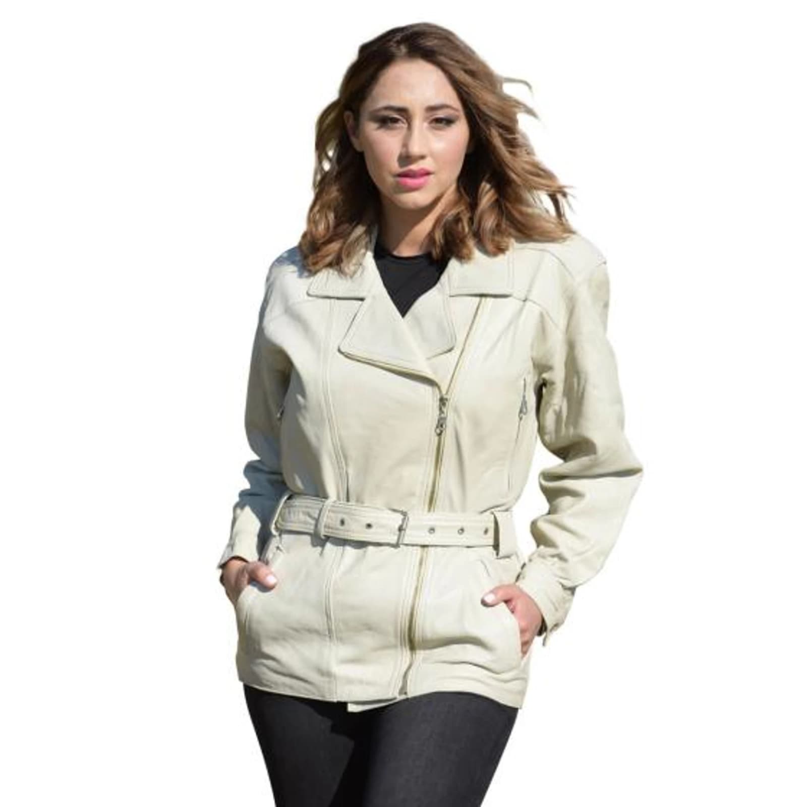 Women's Leather Jacket TLW0040