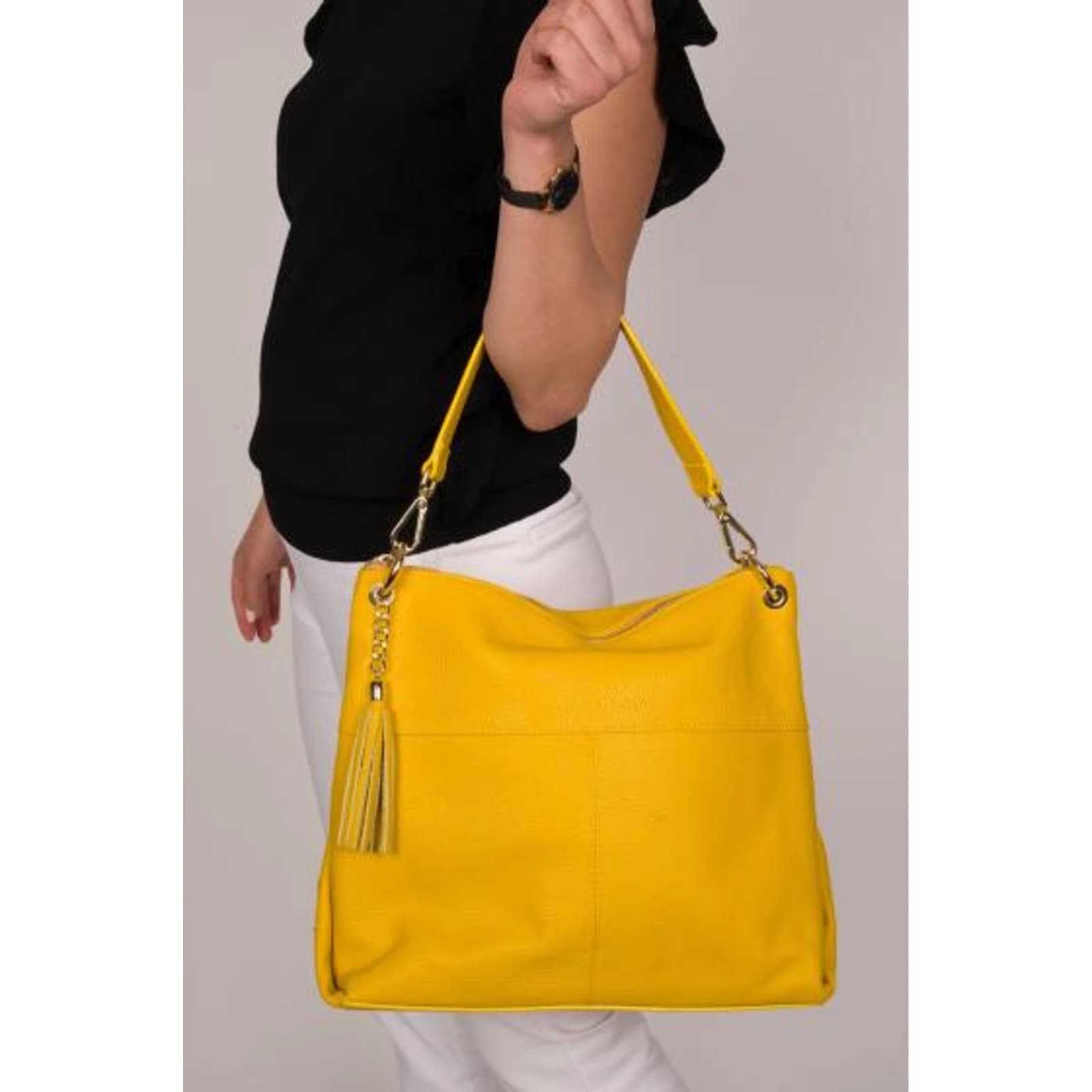 Women's Leather Shoulder Bag TLB14