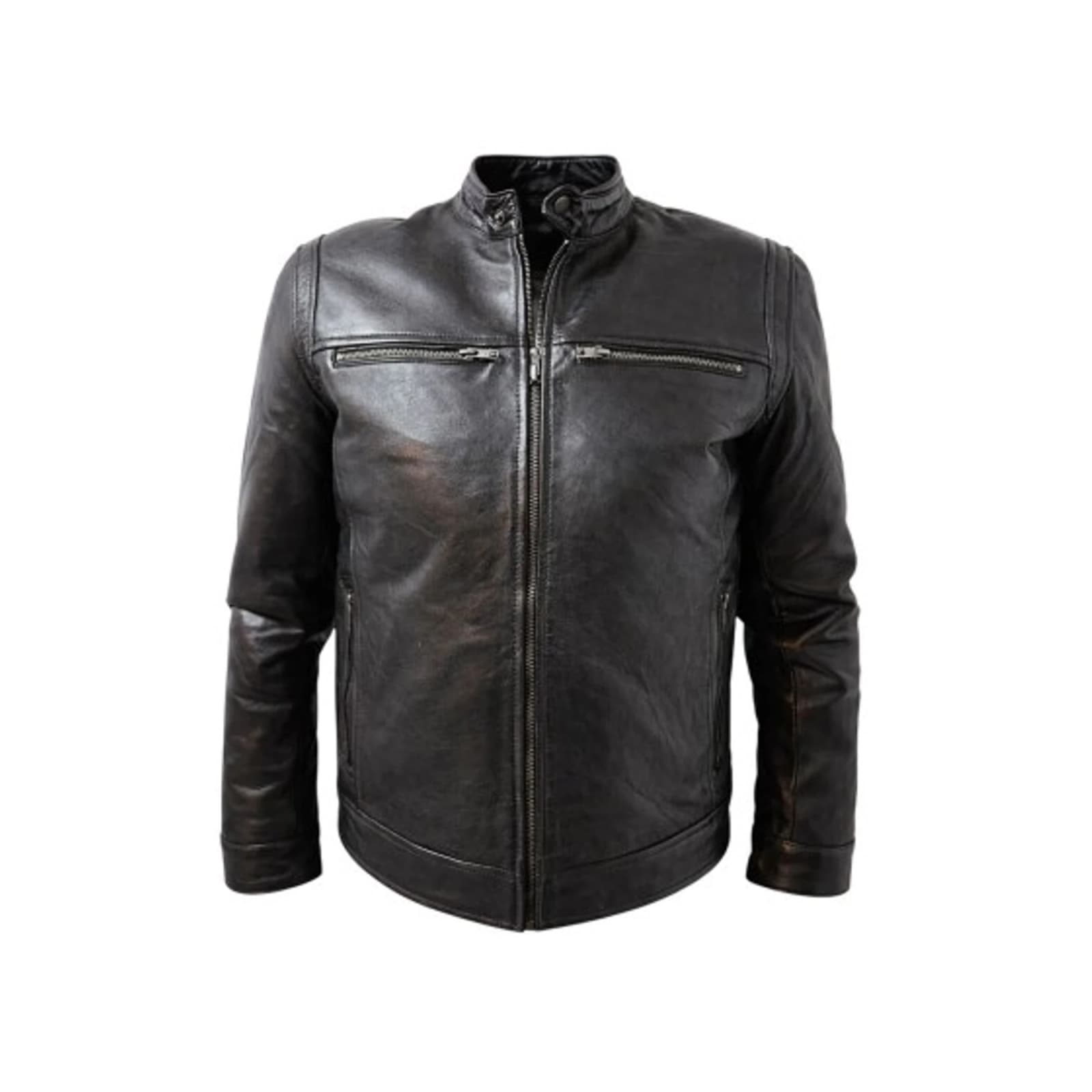 Men's Leather Jacket TLM0194