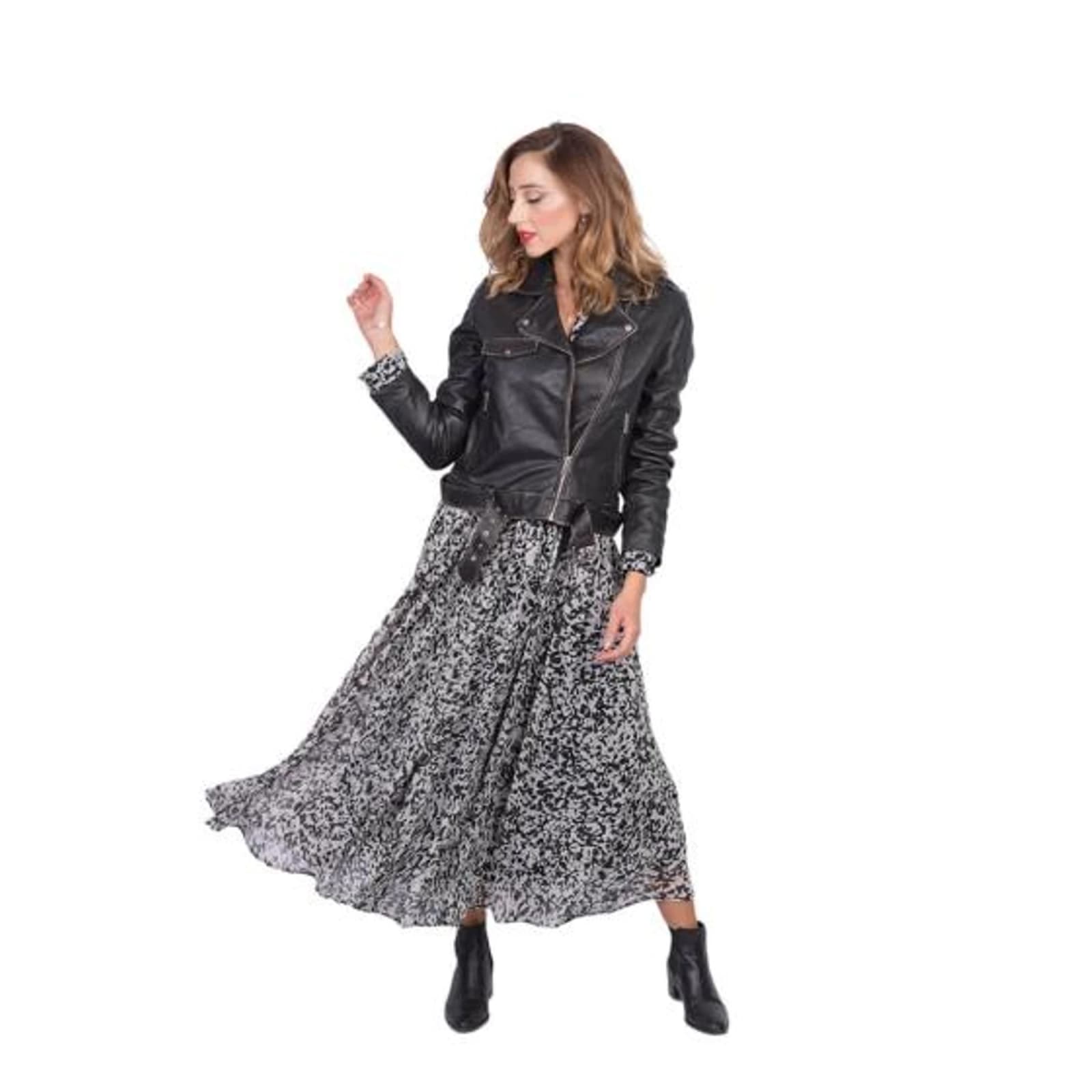 Women's Leather Jacket TLW0066