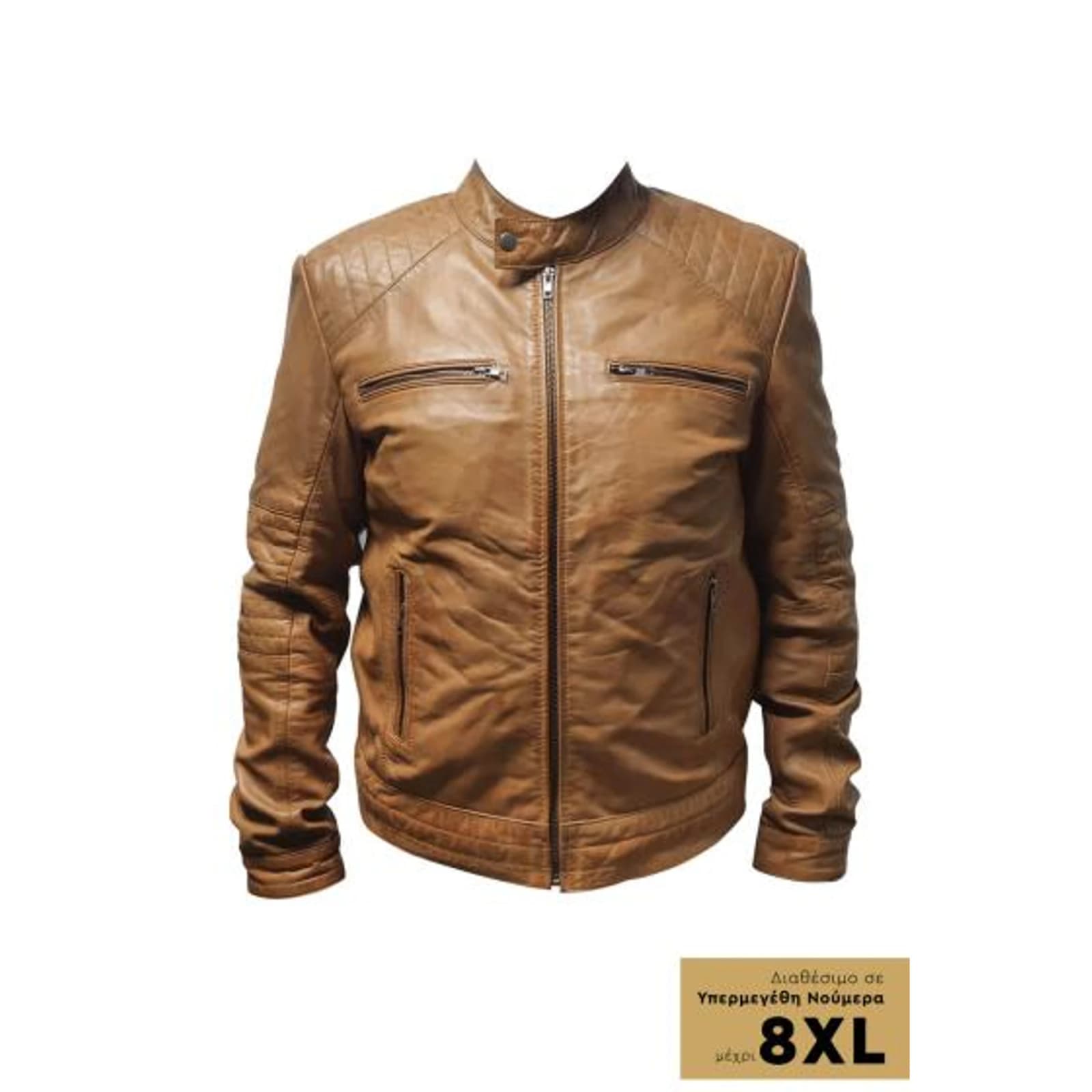 Men's Leather Jacket TLM0006