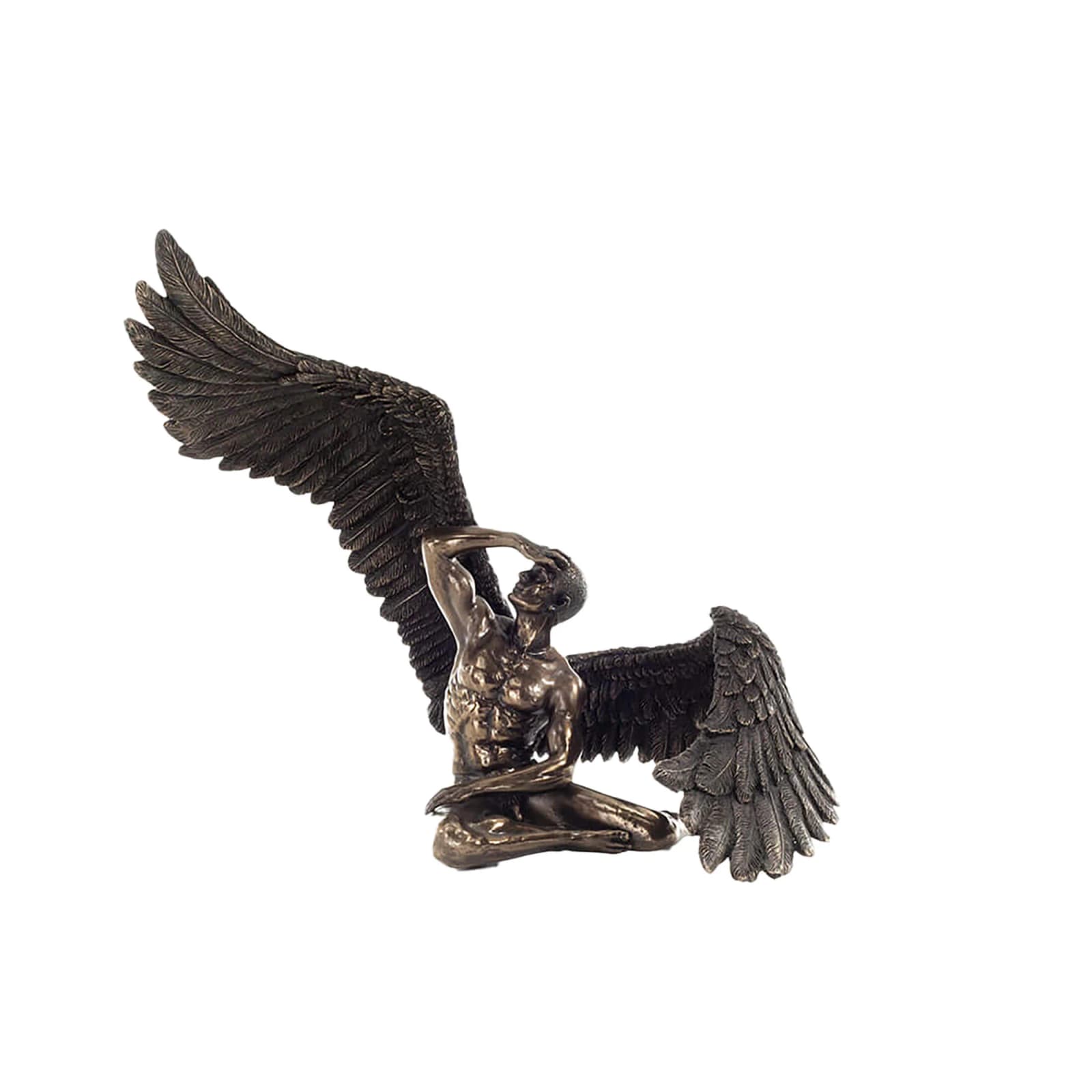 Fallen Angel Bronze Statue β 27.5 cm Symbol of Despair and Redemption β Statues & figurines from ArtStatues