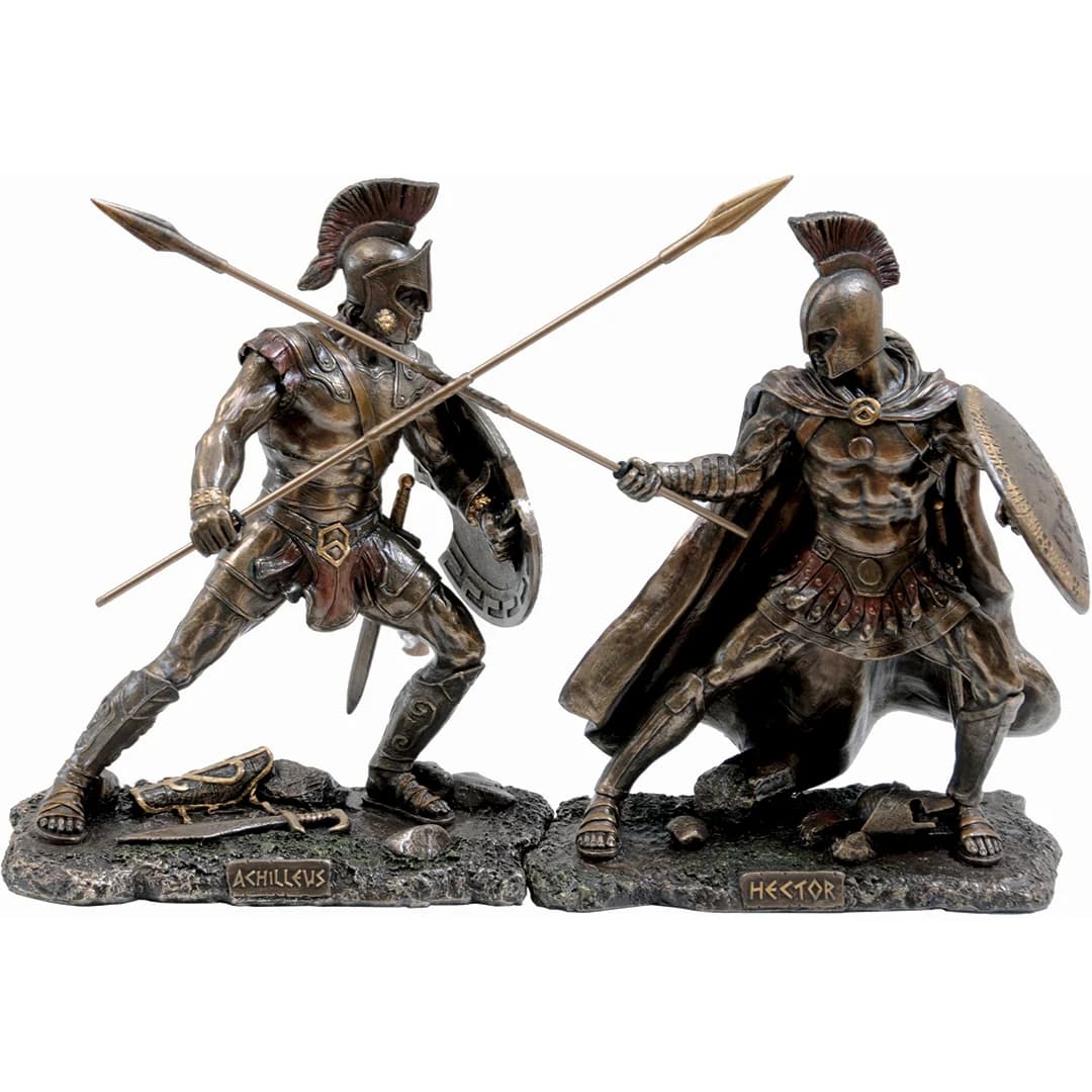 Hector vs Achilles Battle Veronese Statue β Statues & figurines from ArtStatues