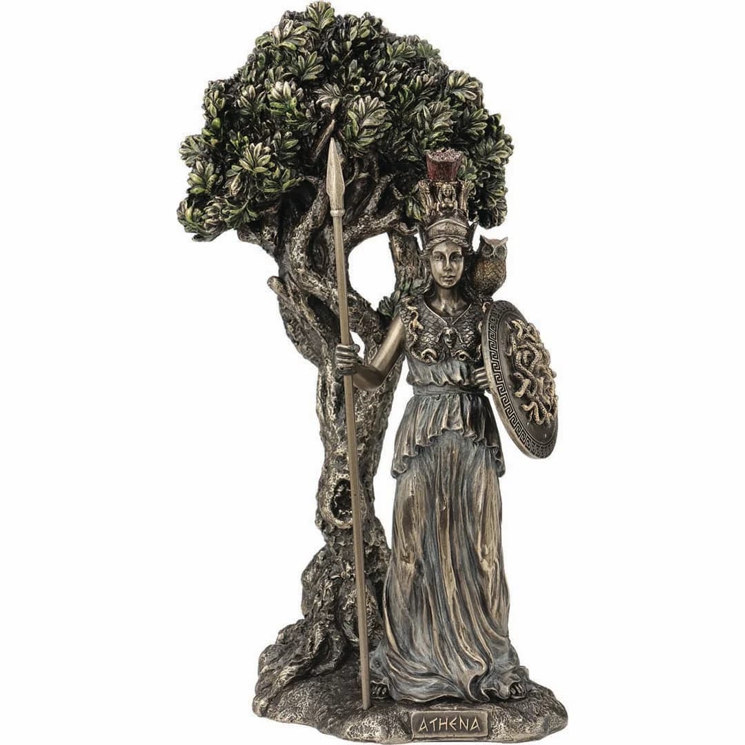 Athena Goddess of Wisdom and War 24,5cm Veronese Statue β Statues & figurines from ArtStatues