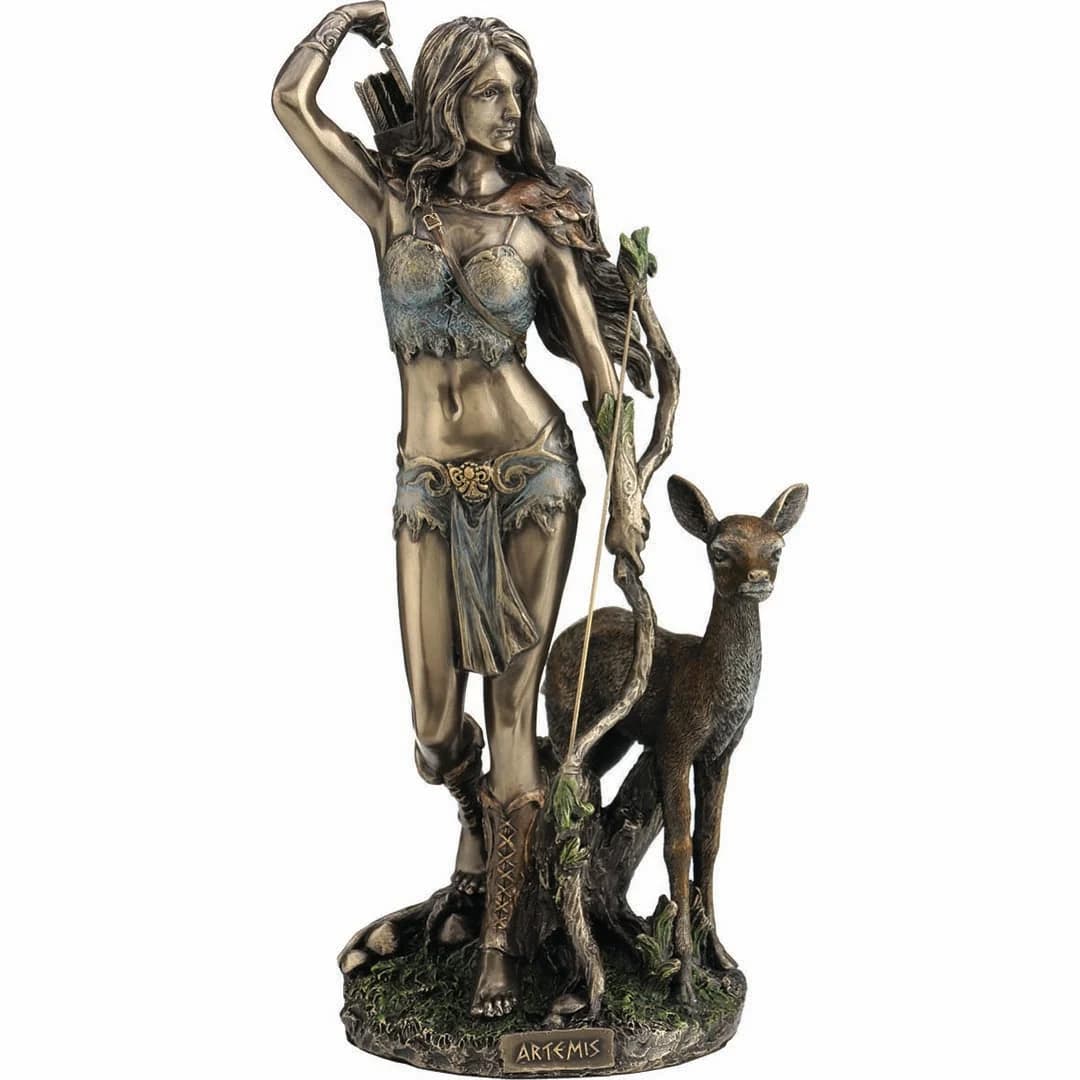Artemis Goddess of the hunt and the wild 25cm Veronese Statue β Statues & figurines from ArtStatues