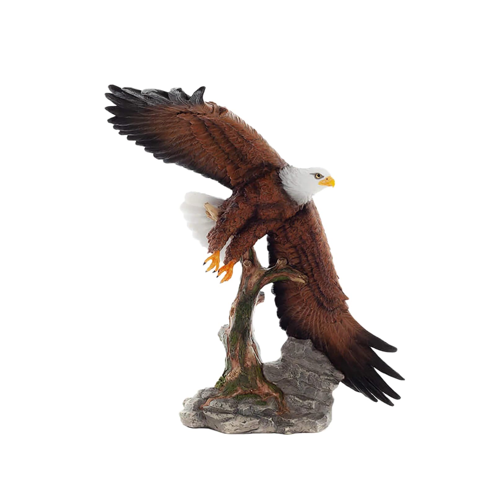 Bald Eagle Statue β 40x29cm Veronese Cold-Cast Bronze Majestic American Symbol Figurine β Statues & figurines from ArtStatues