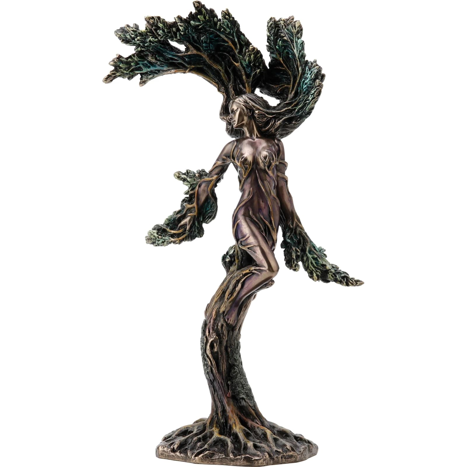 Daphne Statue (24.5cm) β Veronese Cold-Cast Bronze Nymph β Busts from ArtStatues