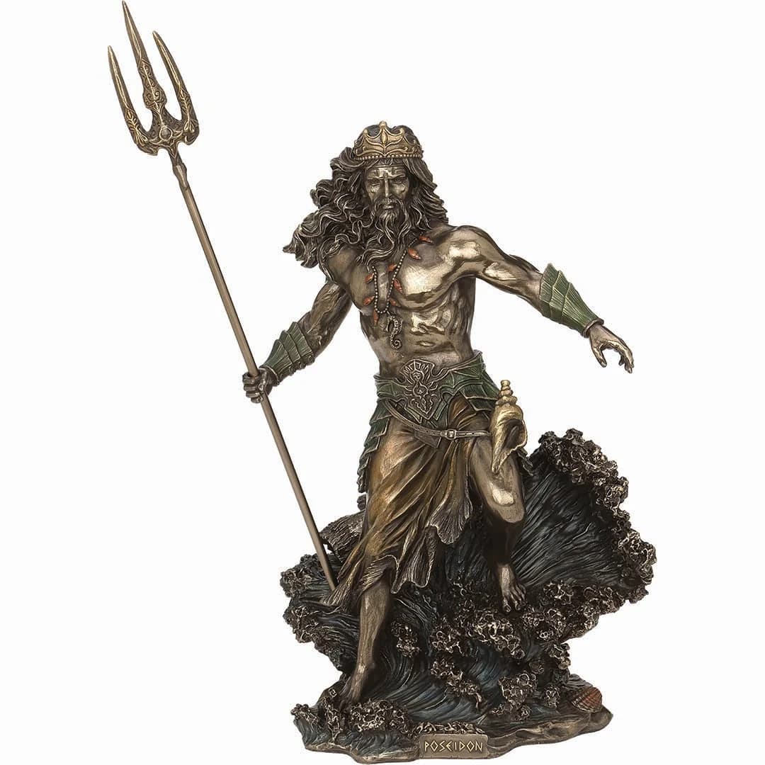 Poseidon Greek Olympian God Veronese Statue β Statues & figurines from ArtStatues