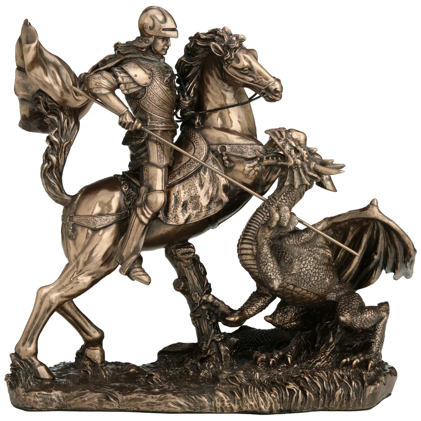 Saint George The Dragon Slayer 17cm Veronese Statue β Statues & figurines from ArtStatues