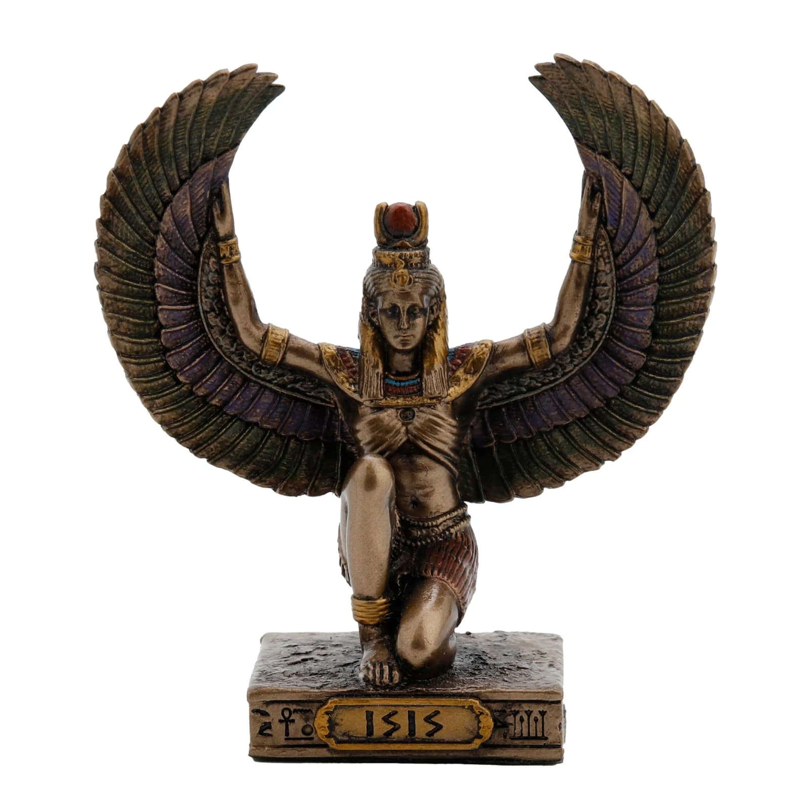 Isis Egyptian Goddess Statue β Cold-Cast Bronze, 8.5 cm β Statues & figurines from ArtStatues