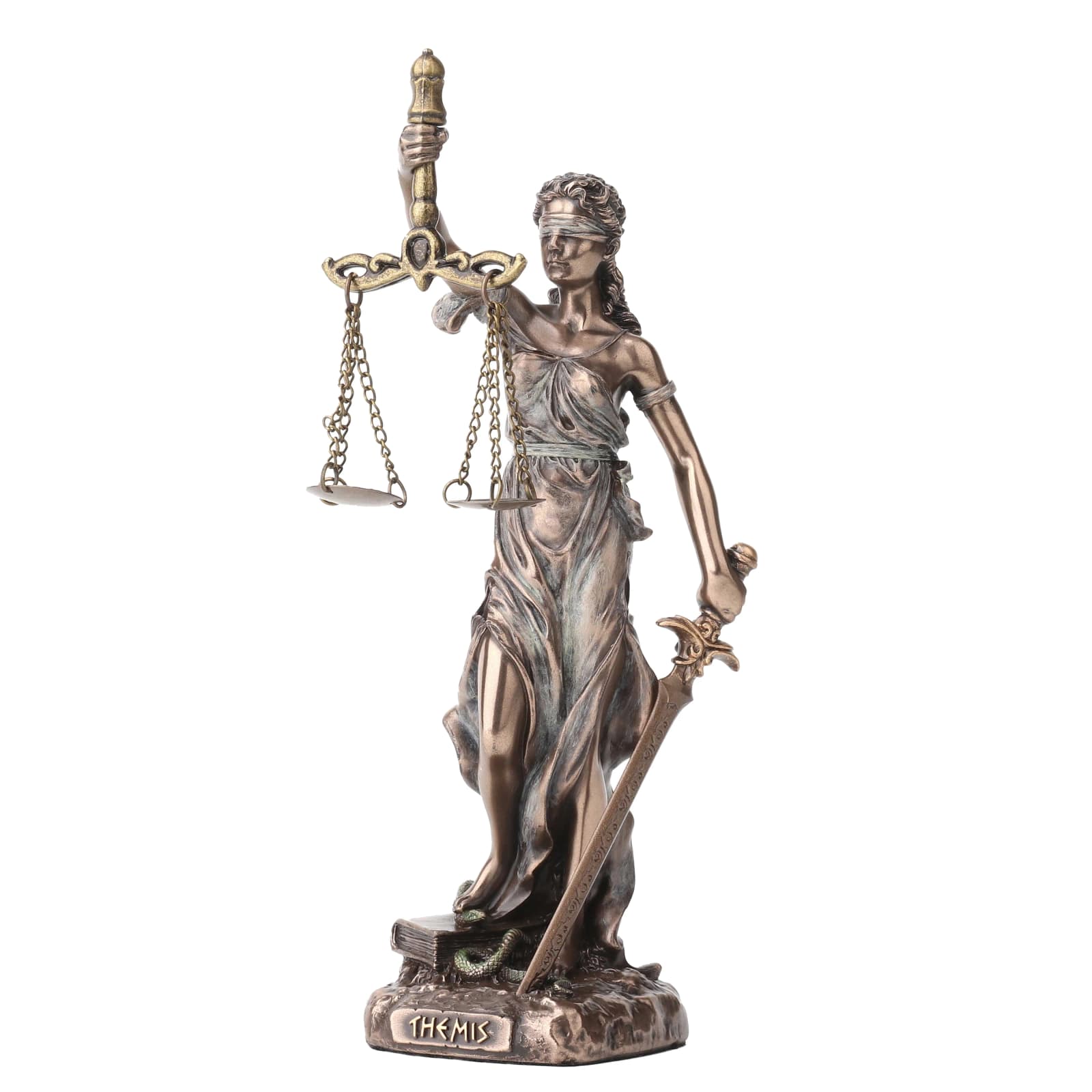 Themis Greek Goddess Of Justice 16.5cm Veronese Statue β Statues & figurines from ArtStatues