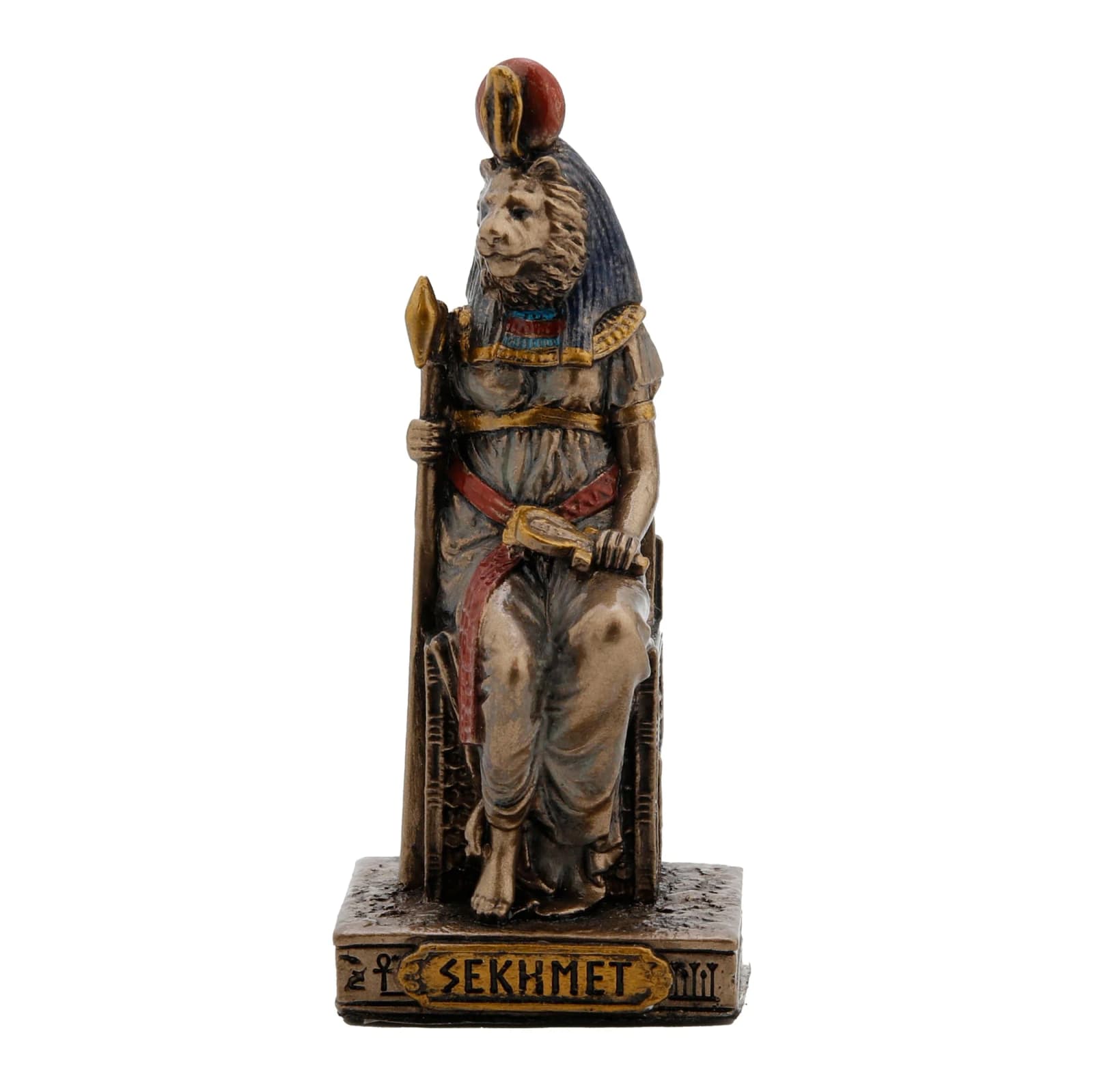 Sekhmet Egyptian Goddess Statue β Cold-Cast Bronze, 8.5 cm β Statues & figurines from ArtStatues