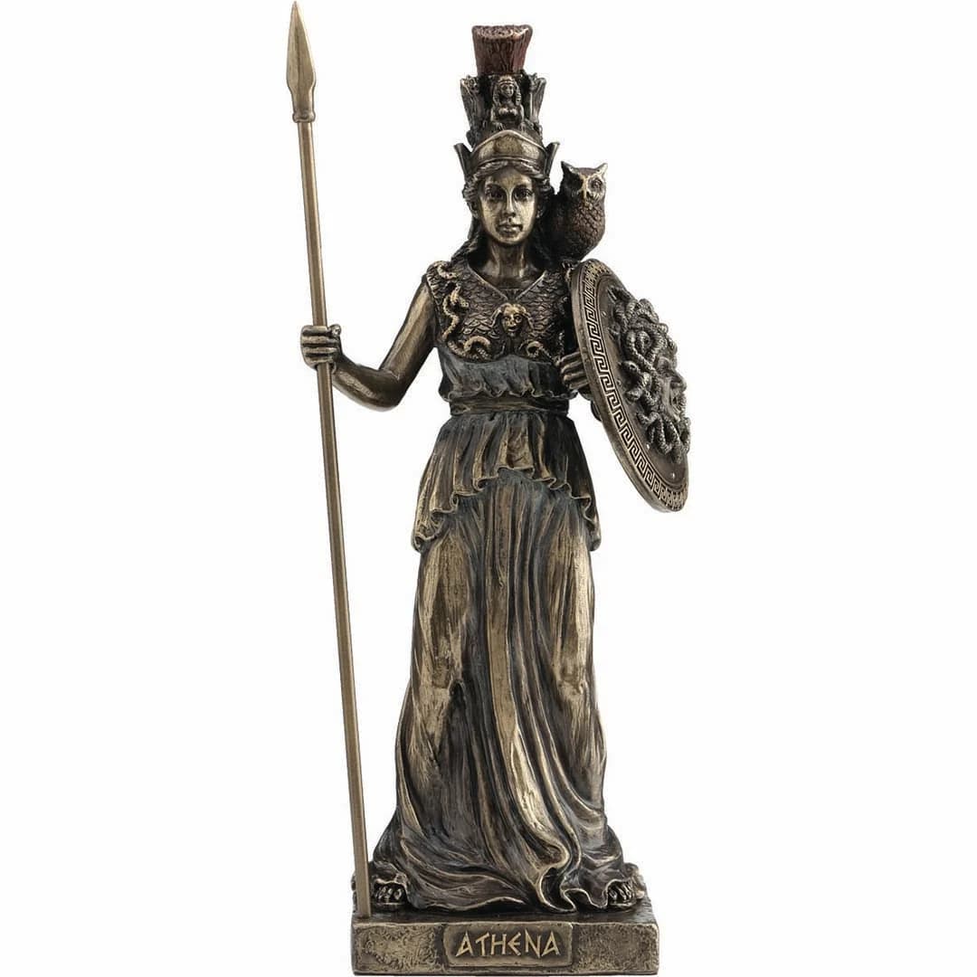 Athena Goddess of Wisdom and War 20cm Veronese Statue β Statues & figurines from ArtStatues