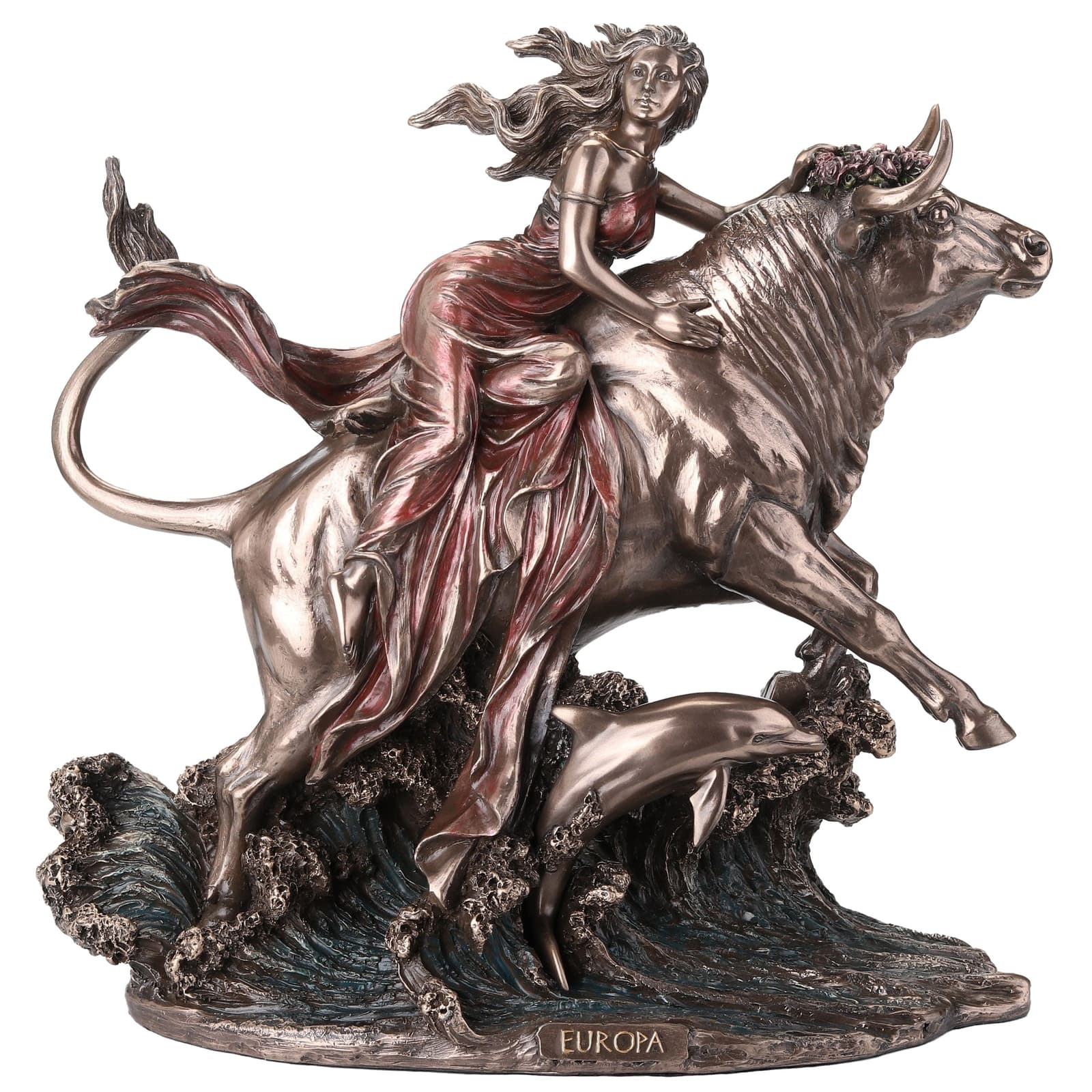 Europa and the Bull Statue β Veronese Bronze, 24Γ23 cm β Statues & figurines from ArtStatues