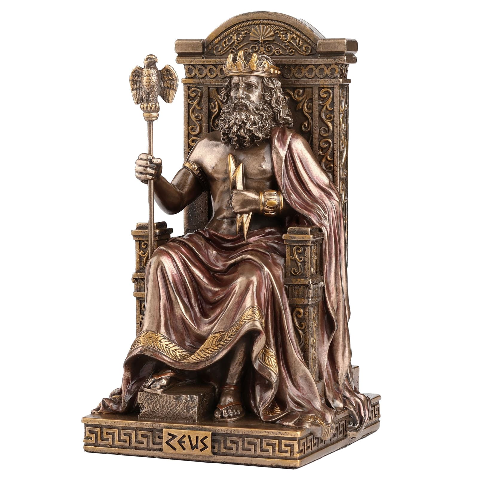 Zeus Greek God of Thunder & Sky Statue β 15.5 cm β Statues & figurines from ArtStatues