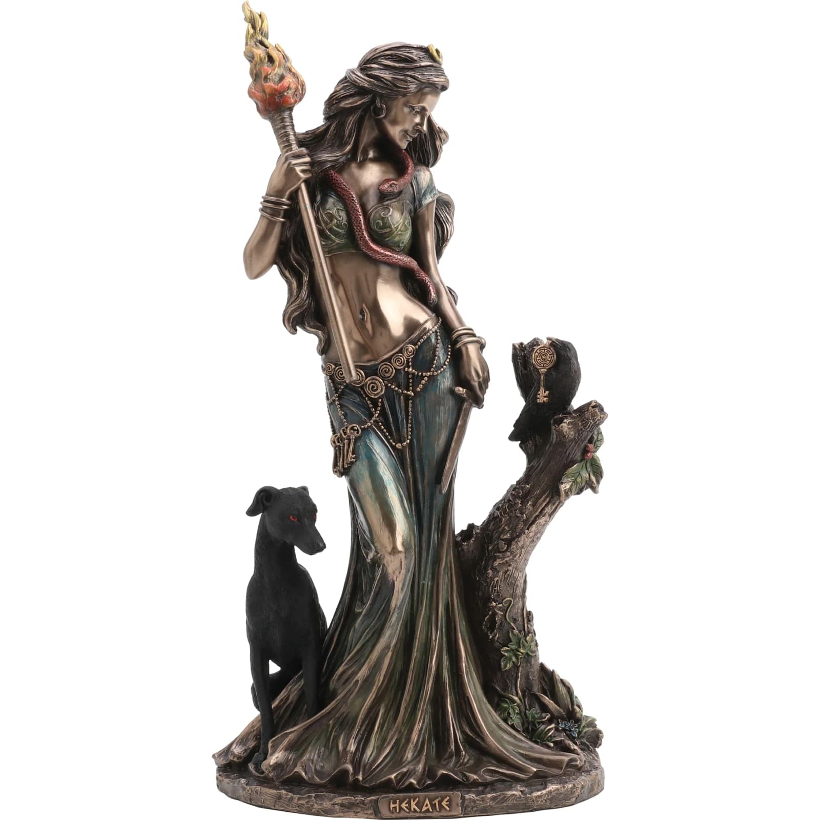 Hecate Statue (23cm) β Veronese Cold-Cast Bronze Figurine β Statues & figurines from ArtStatues