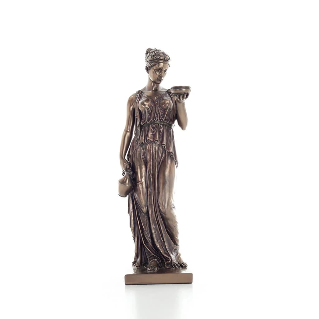 Hebe 31cm Goddess of Youth Veronese Cold-Cast Bronze Statue β Statues & figurines from ArtStatues