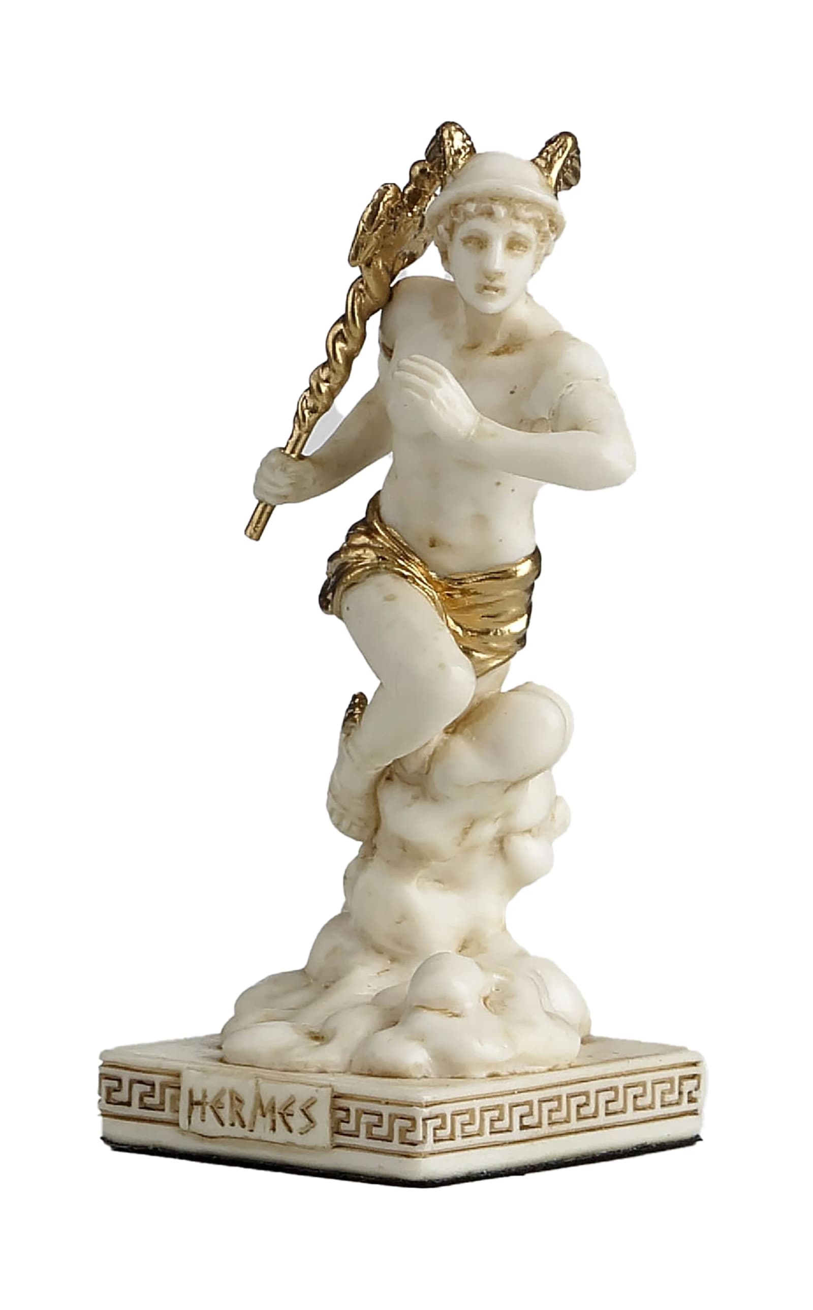 Hermes Resin Statue β 8.9 cm with Gold Accents β Statues & figurines from ArtStatues