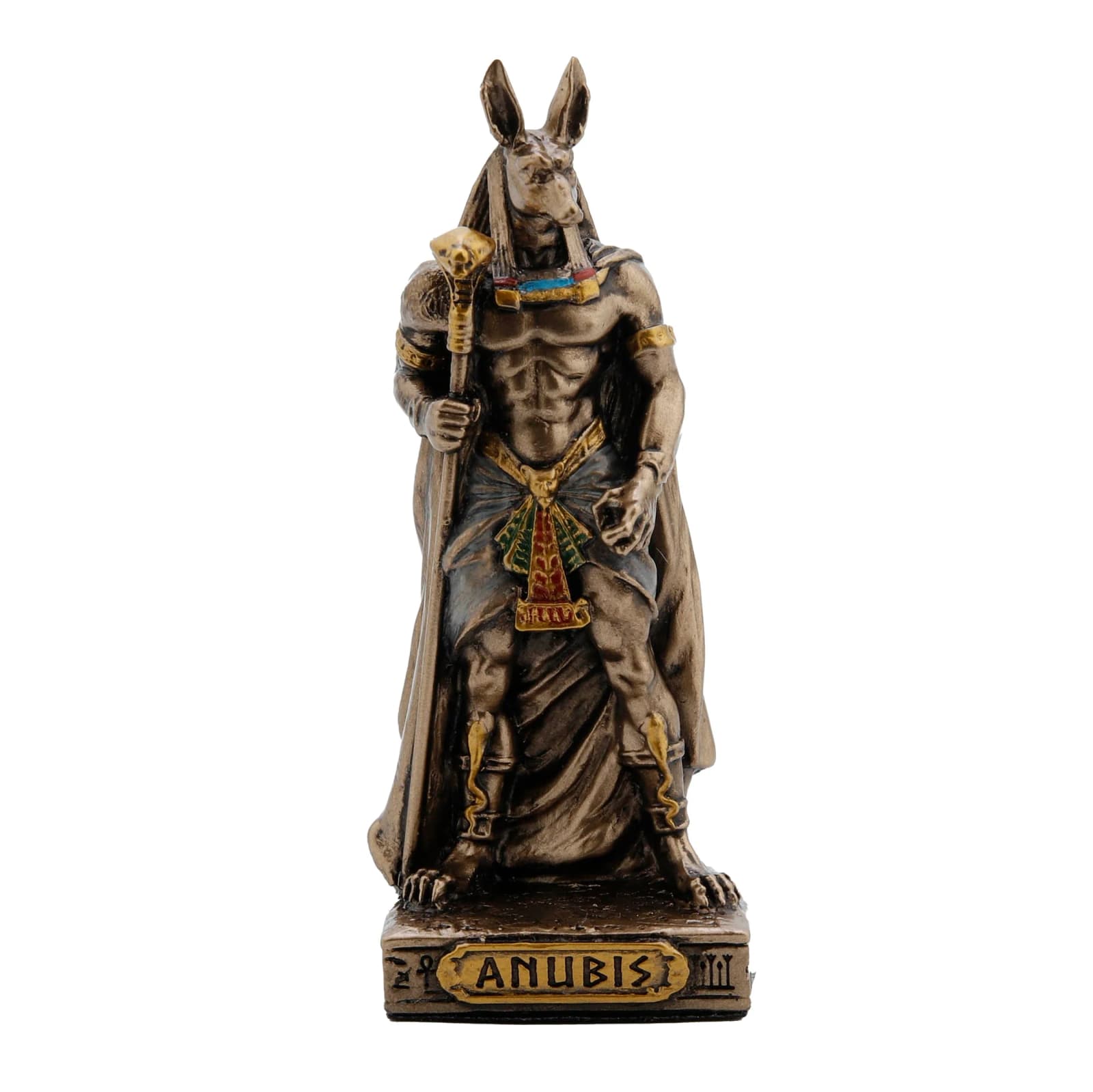 Anubis Egyptian God Statue β Cold-Cast Bronze, 8.5 cm β Statues & figurines from ArtStatues