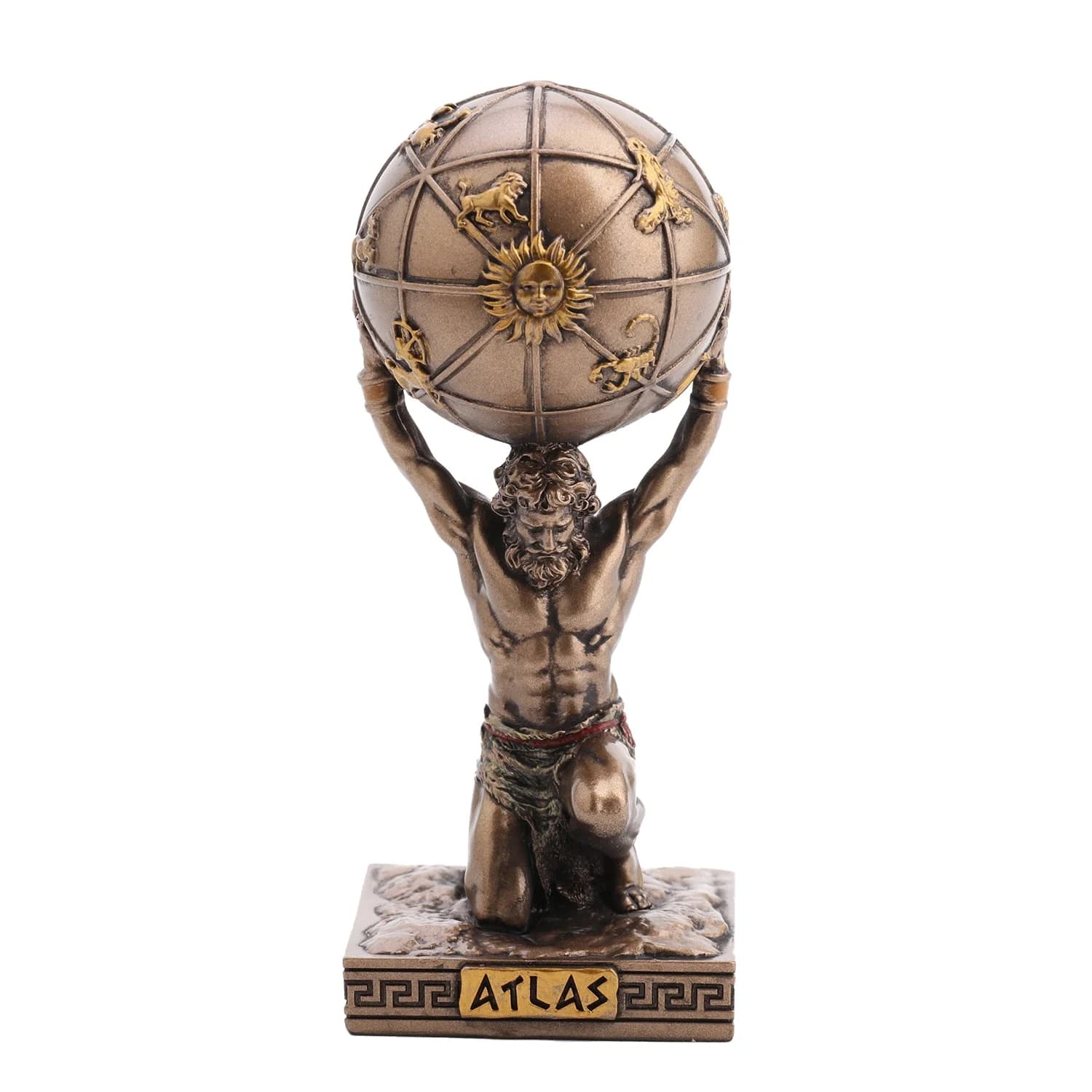 Atlas Greek Titan Bearer Of The Sky 9.5cm Veronese Statue β Statues & figurines from ArtStatues