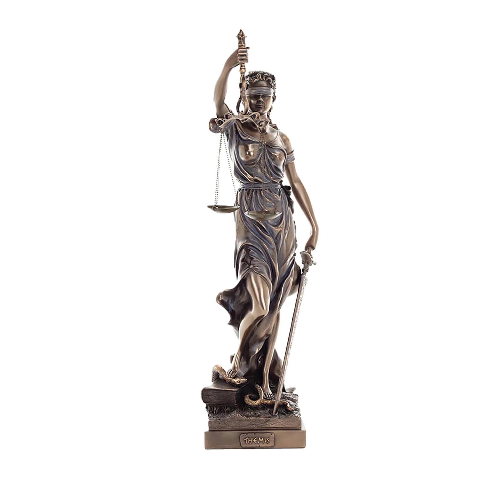 Themis Goddess of Justice Statue β 50cm Bronze Figurine by Veronese β Statues & figurines from ArtStatues
