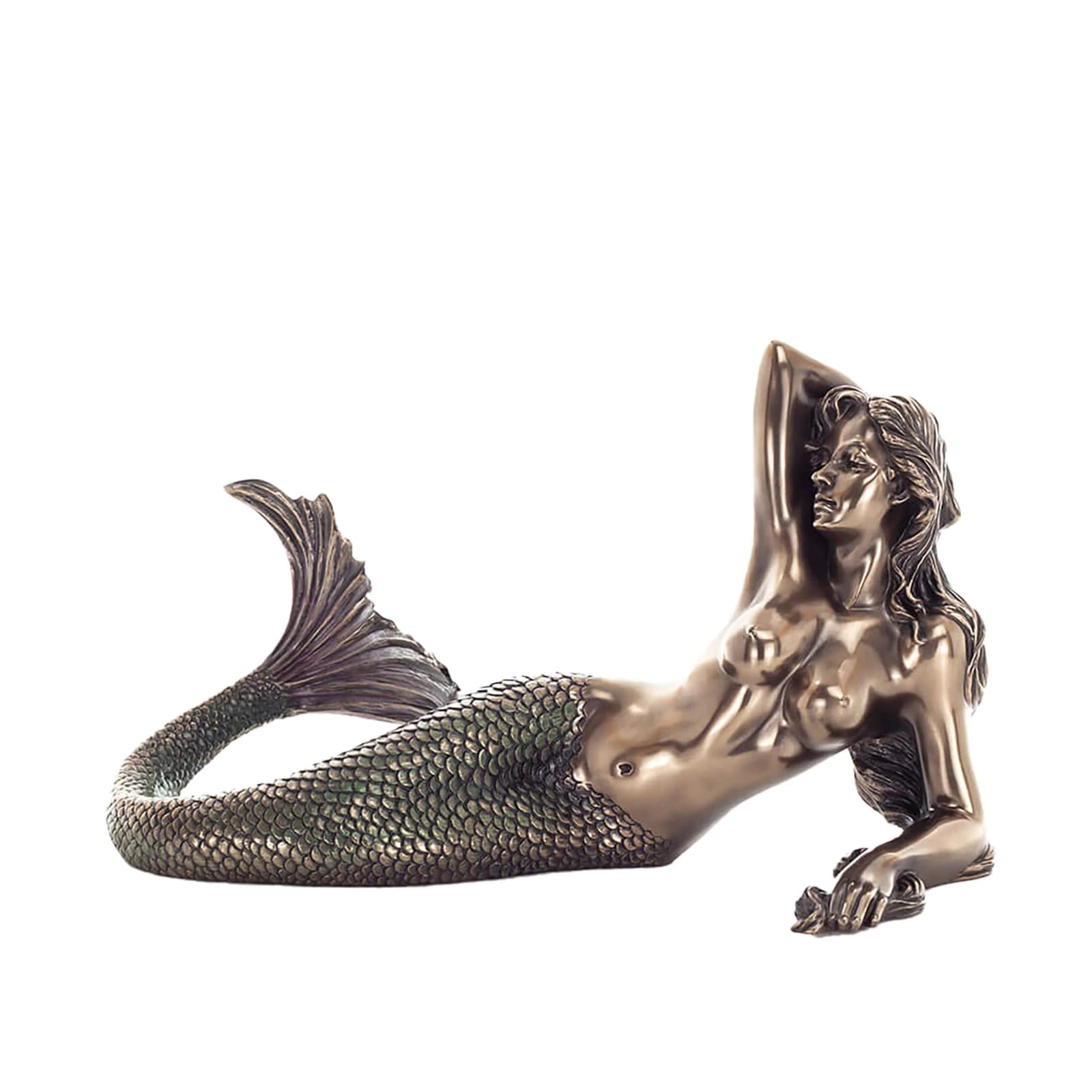 Mermaid Cold-Cast Bronze Statue β 17.5 cm Mystical Ocean Siren β Statues & figurines from ArtStatues