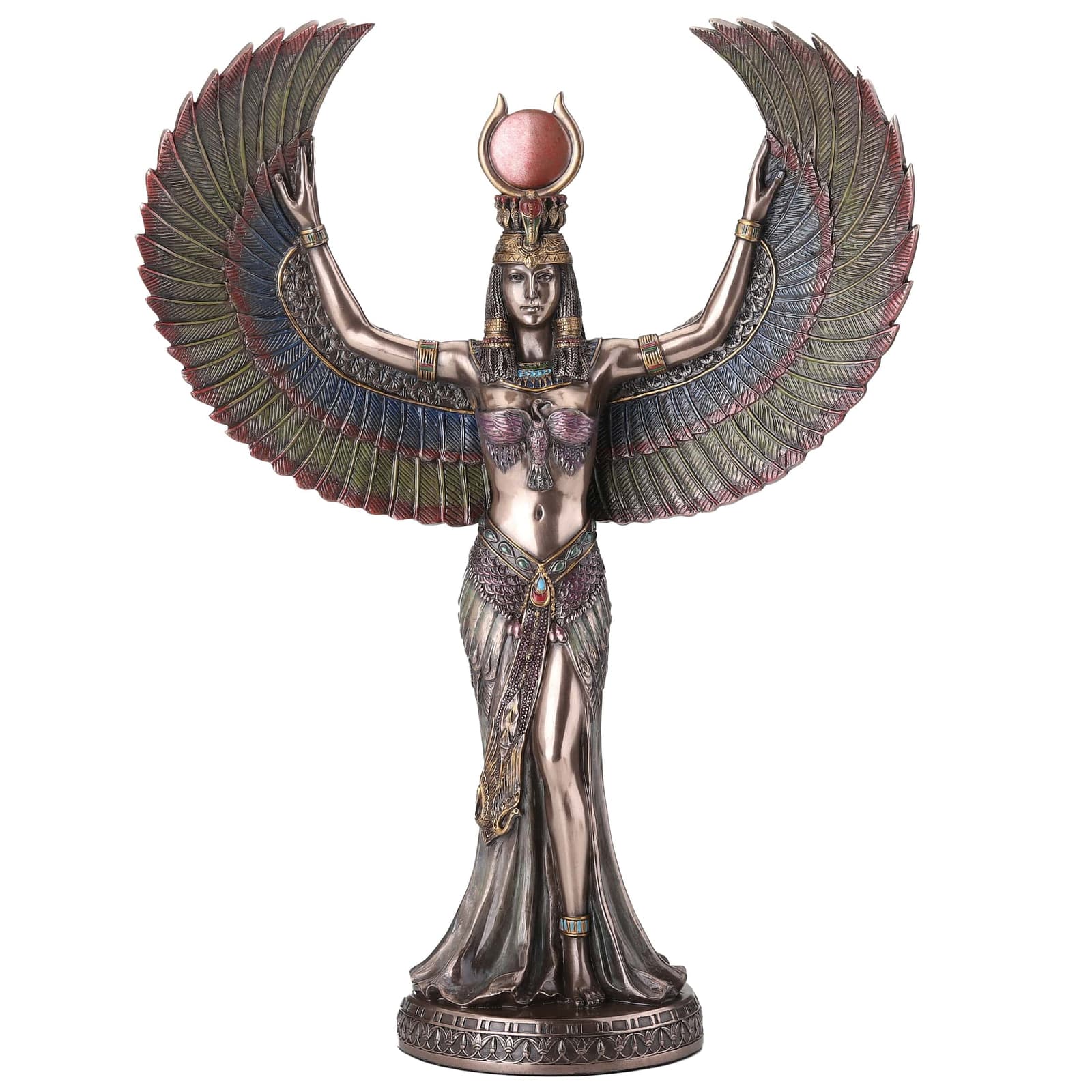Isis Egyptian God 34cm Bronze Resin Veronese Statue β Statues & figurines from ArtStatues