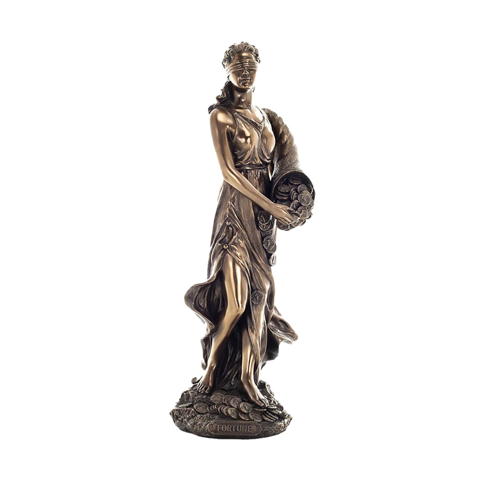 Fortuna Goddess of Luck Bronze Statue β 32 cm Roman Figurine β Statues & figurines from ArtStatues