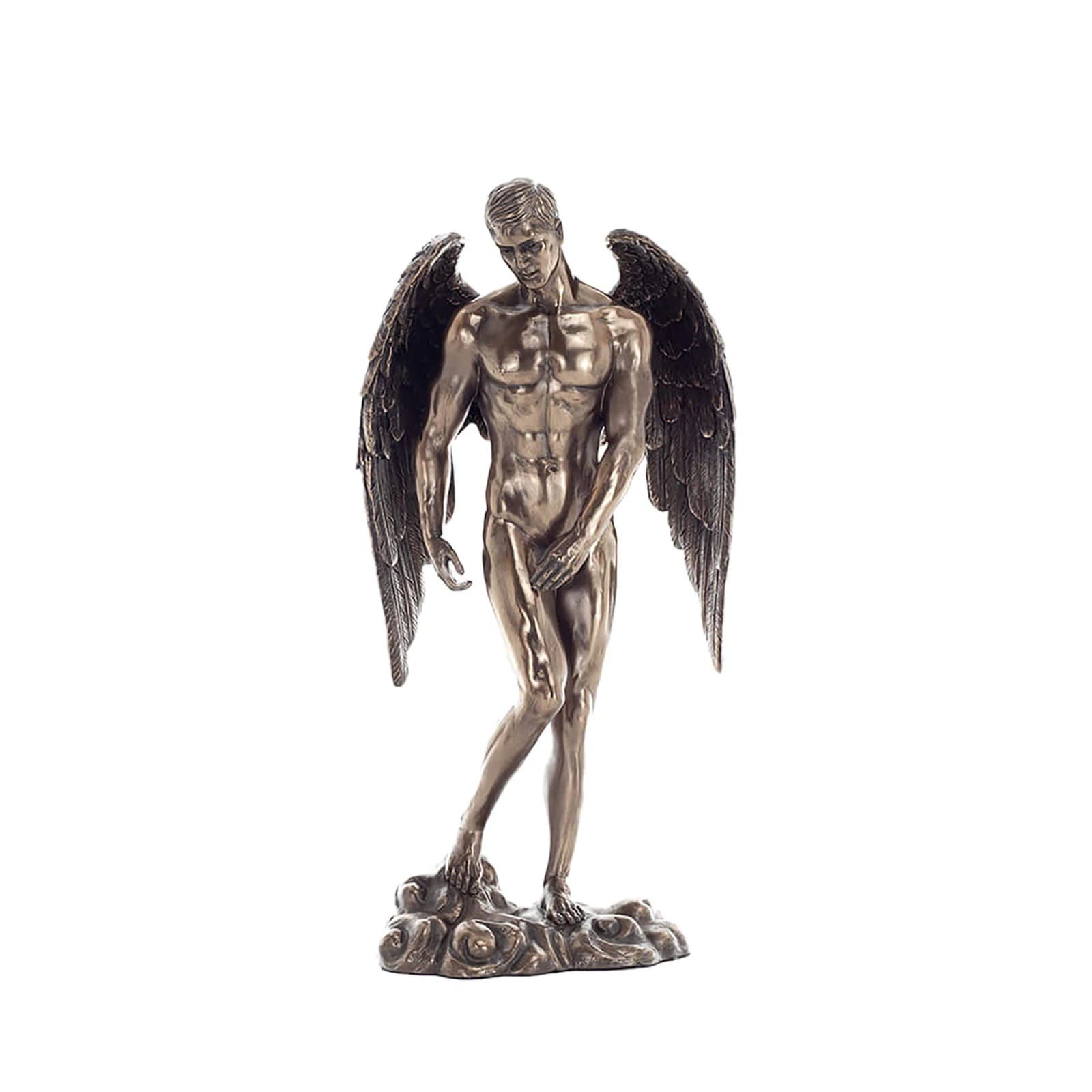 Fallen Angel 28.5cm Veronese Cold-Cast Bronze Statue β Symbol of Loss and Redemption β Statues & figurines from ArtStatues