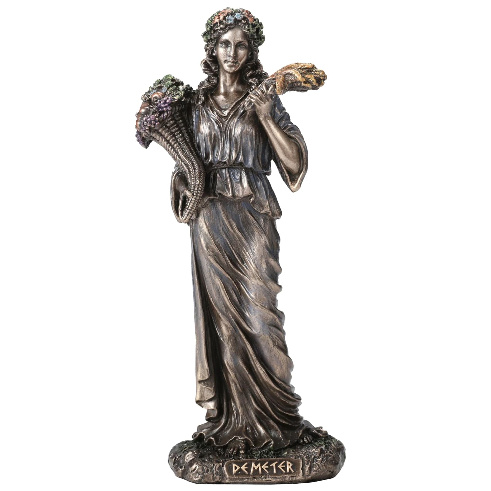 Demeter Greek Goddess Of The Harvest 15cm Veronese Statue β Statues & figurines from ArtStatues