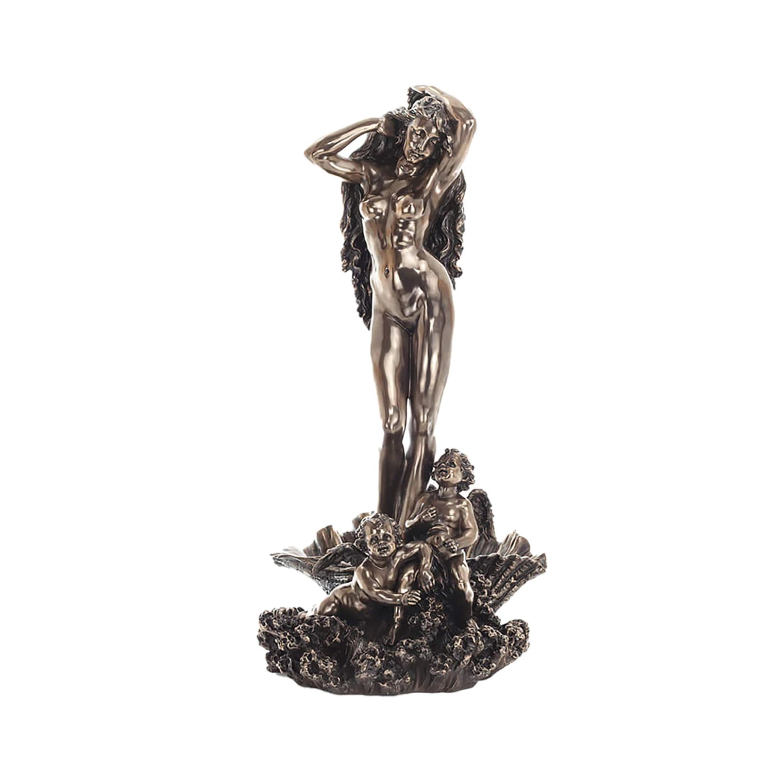 Aphrodite Rising from the Sea Statue β Veronese 72cm Cold-Cast Bronze Greek Goddess Figurine β Statues & figurines from ArtStatues