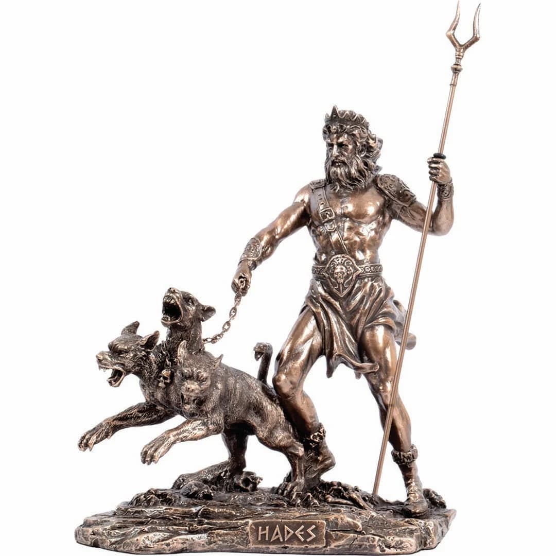 Hades Greek God Of The Underworld 20cm Veronese Statue β Statues & figurines from ArtStatues