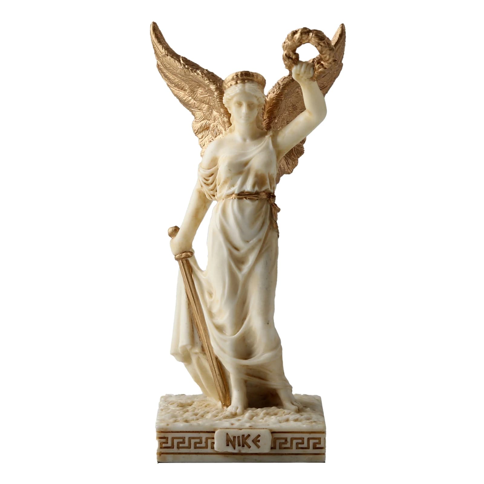 Nike Greek Goddess Of Victory 10cm Veronese White Statue β Statues & figurines from ArtStatues