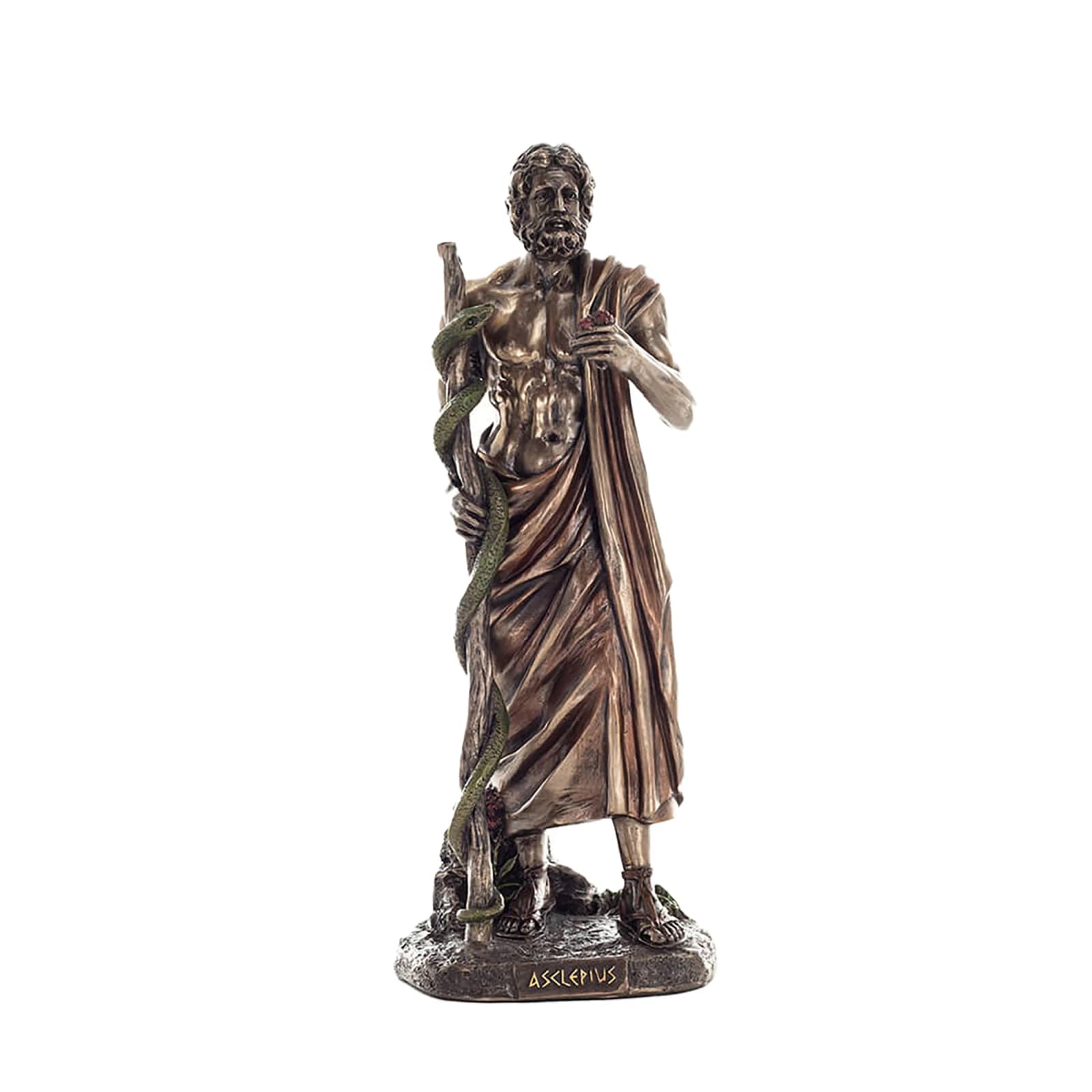 Asclepius Bronze Statue β 26 cm Greek God of Medicine β Statues & figurines from ArtStatues