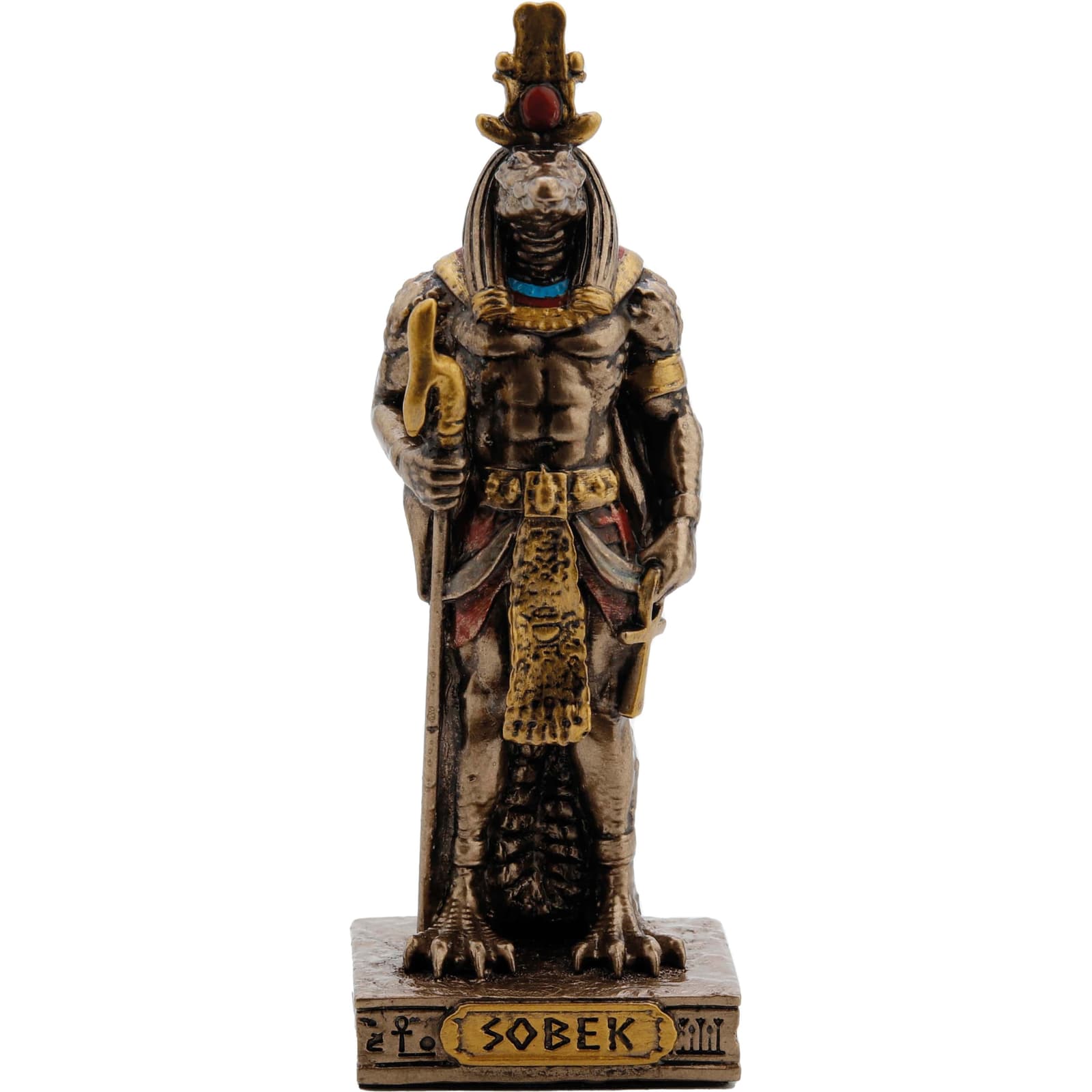 Sobek Ancient Egyptian God 9cm Veronese Statue β Statues & figurines from ArtStatues