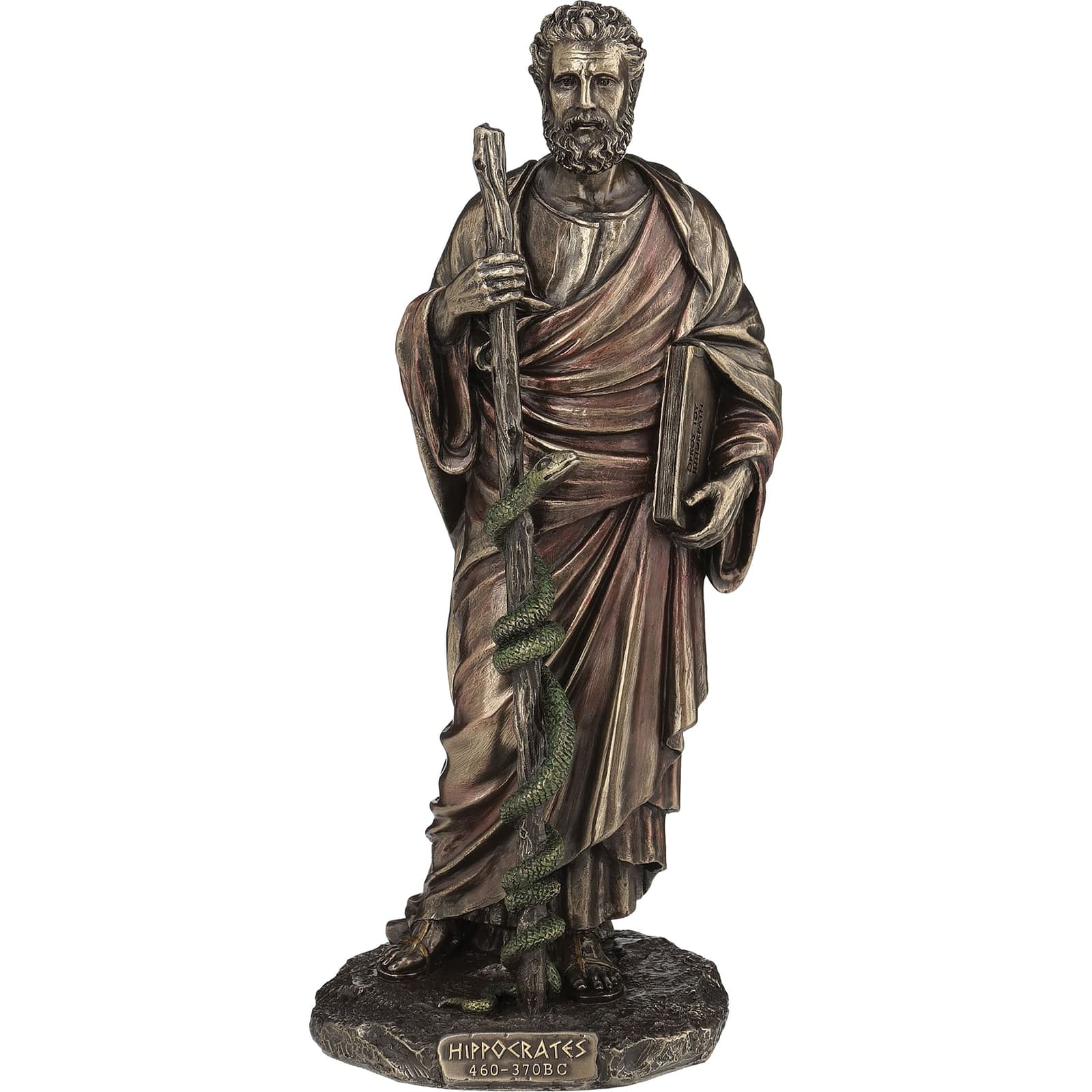 Hippocrates Cold-Cast Bronze Statue β 26.5 cm β Statues & figurines from ArtStatues