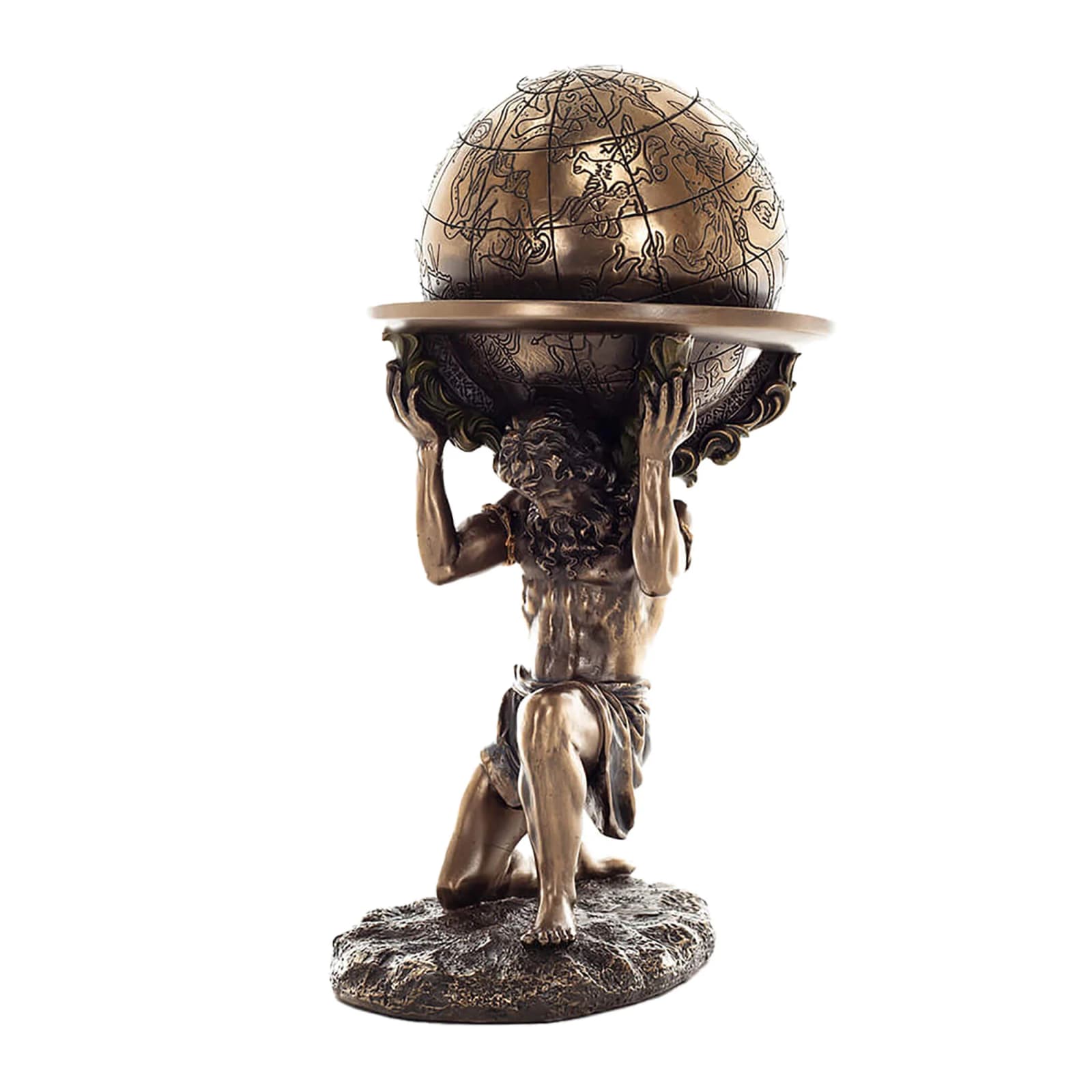 Atlas Titan Bronze Statue β 23.5 cm Greek Mythology Sculpture β Statues & figurines from ArtStatues