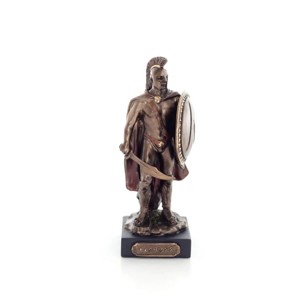 Leonidas Greek Spartan King Miniature Statue 12cm Veronese Statue β Statues & figurines from ArtStatues
