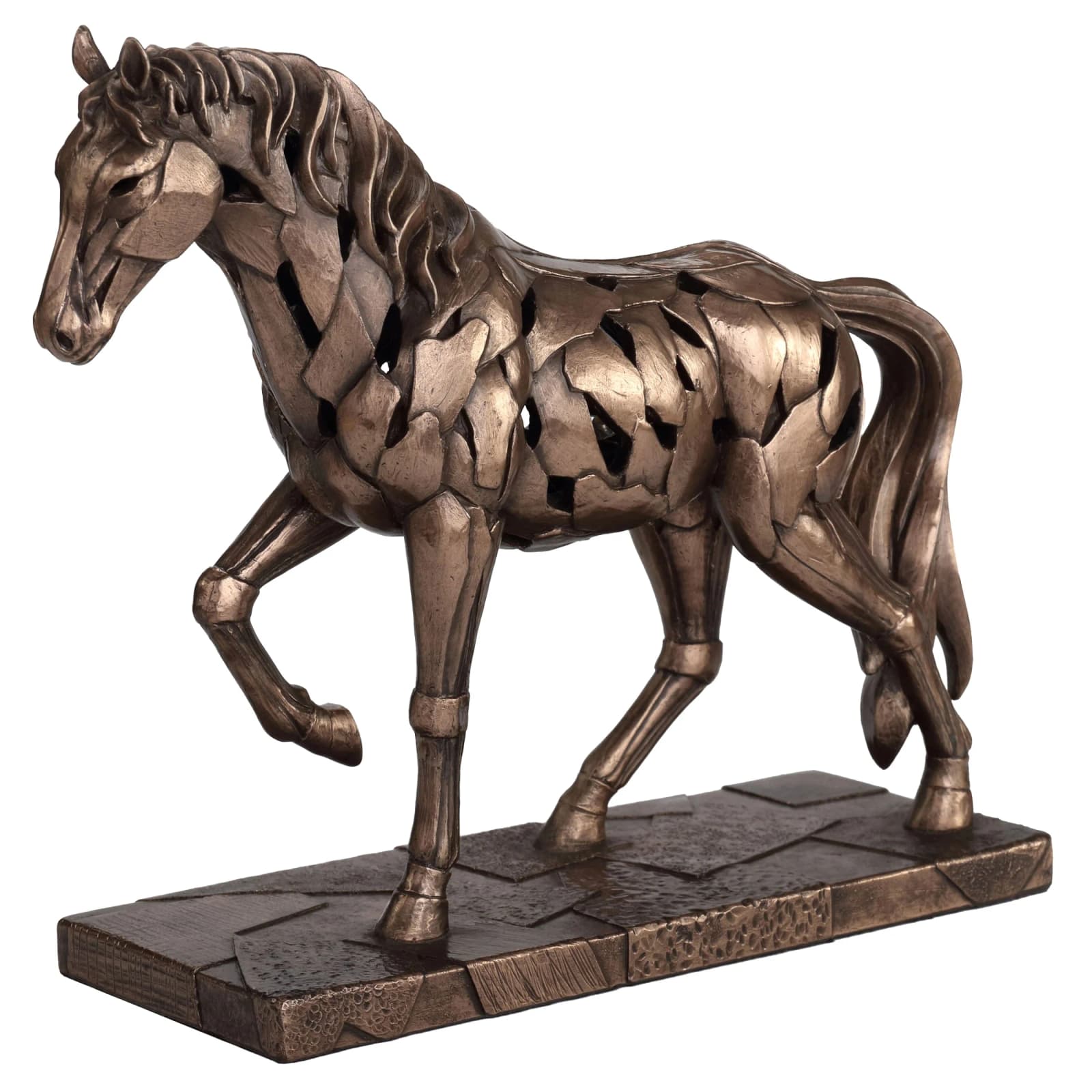Pacing Horse Illumination 25.5cm Veronese Statue — Statues & figurines from ArtStatues