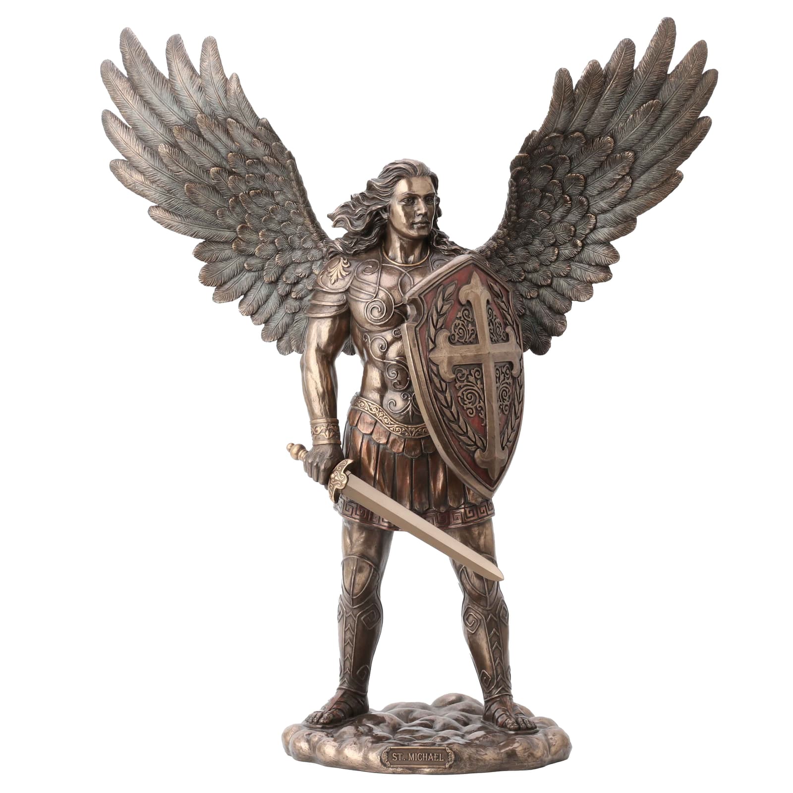 Saint Michael With Sword And Shield 73cm Veronese Statue β Statues & figurines from ArtStatues