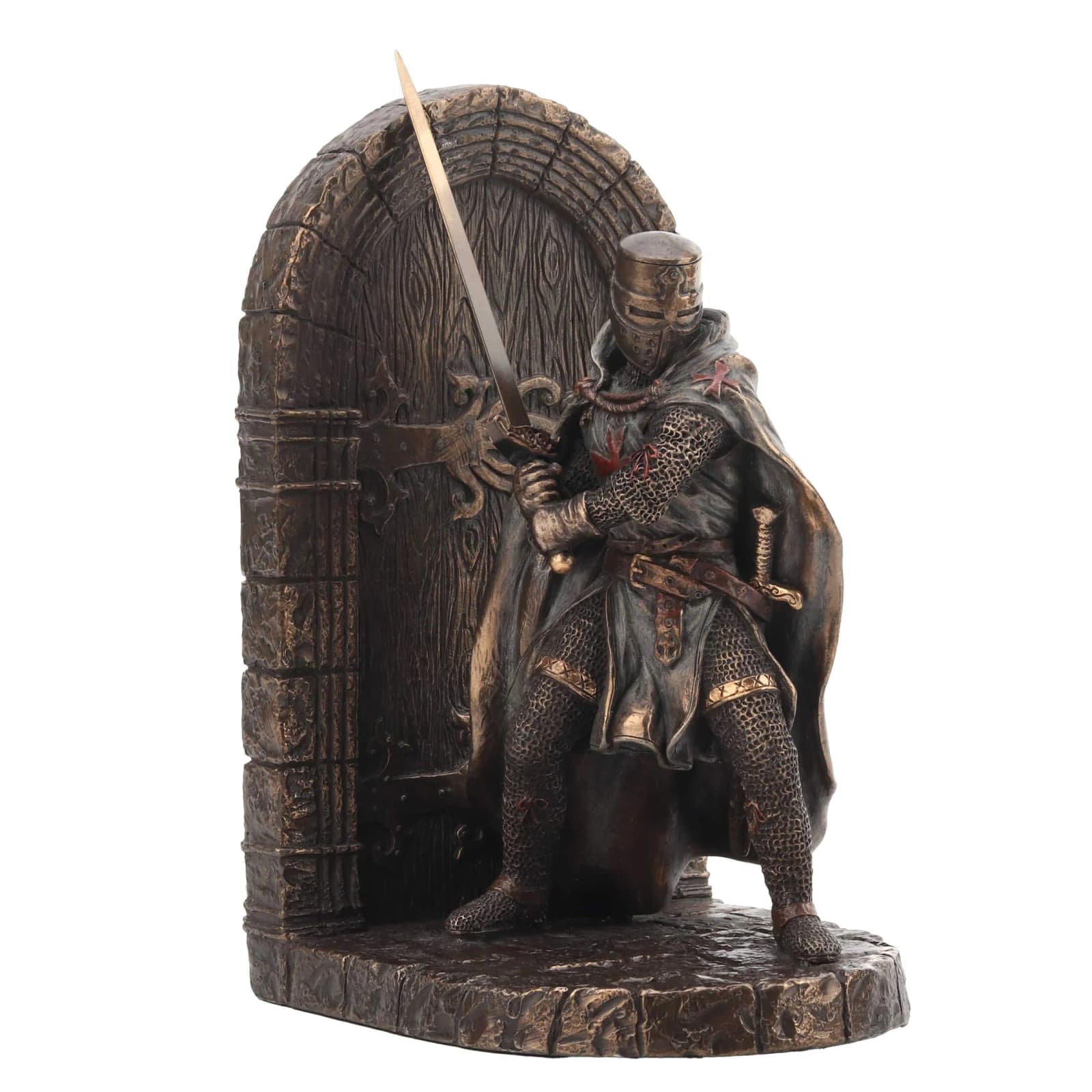 Templar Knight Bronze Statue β 19 cm Medieval Warrior β Statues & figurines from ArtStatues